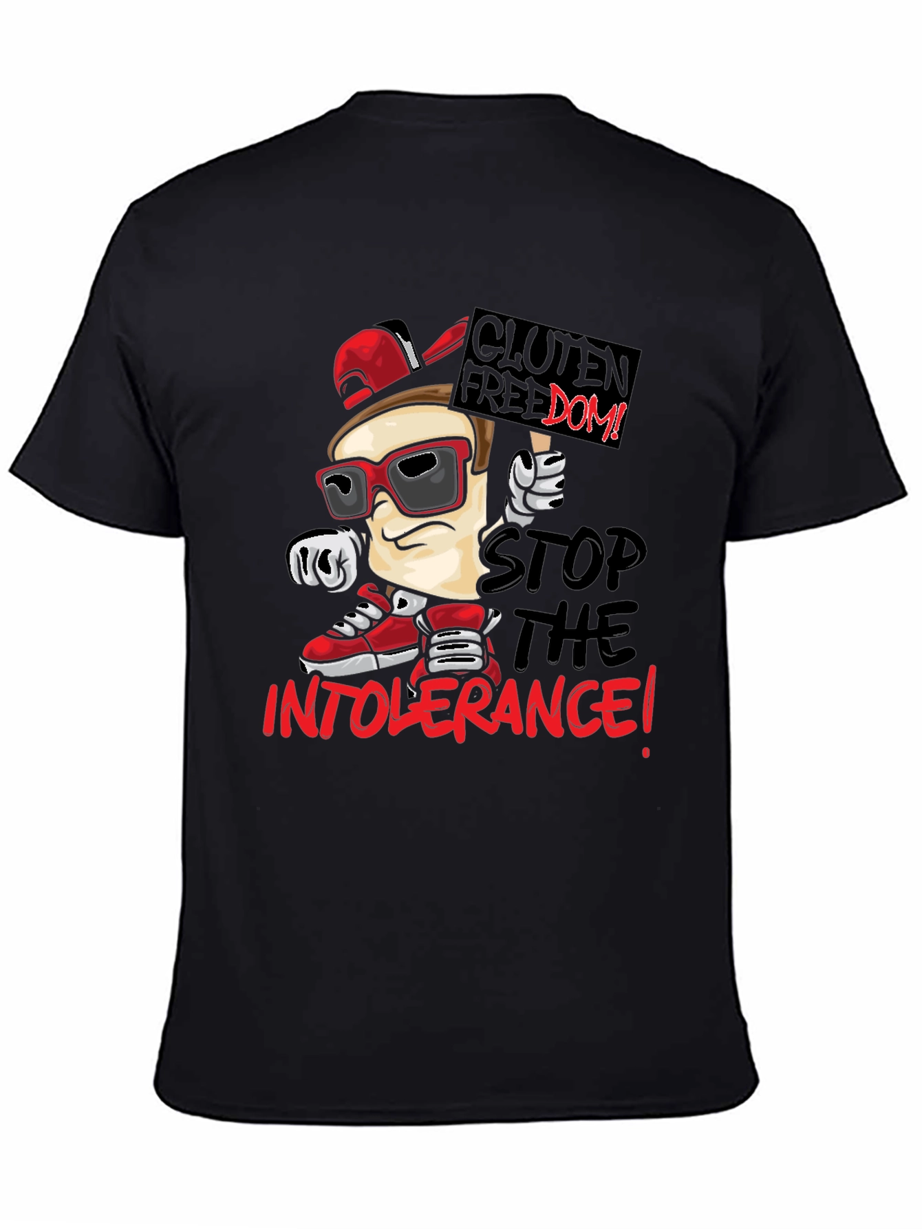 Gluten Freedom T-Shirt - Stop the Intolerance!