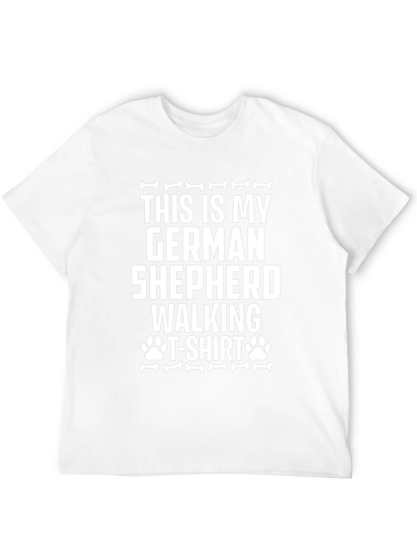 German Shepherd Walking T-Shirt