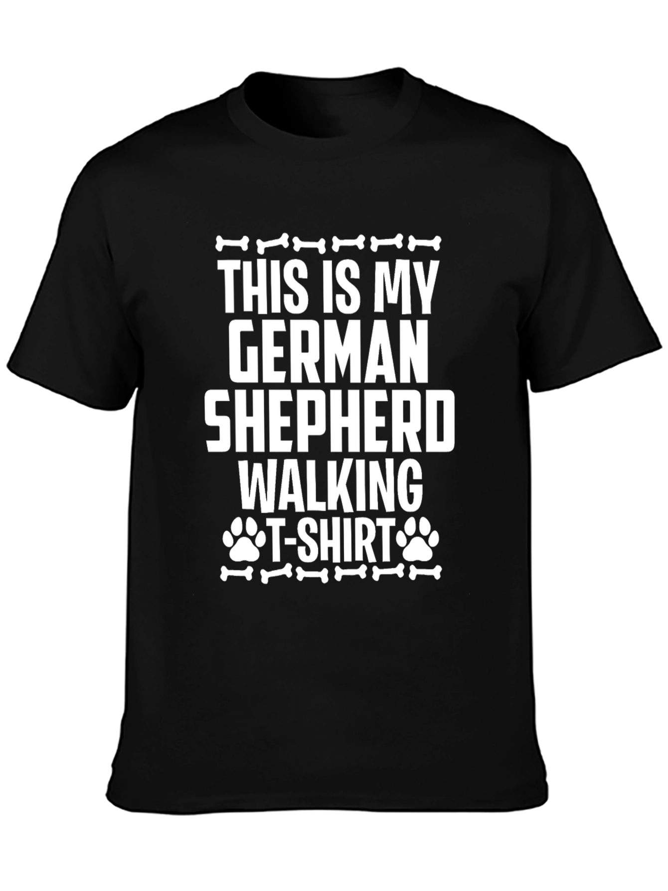 German Shepherd Walking T-Shirt