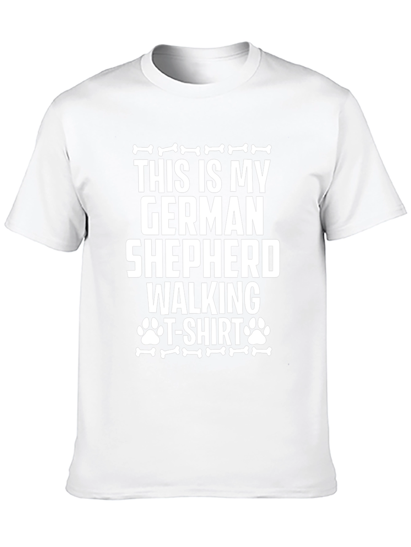 German Shepherd Walking T-Shirt