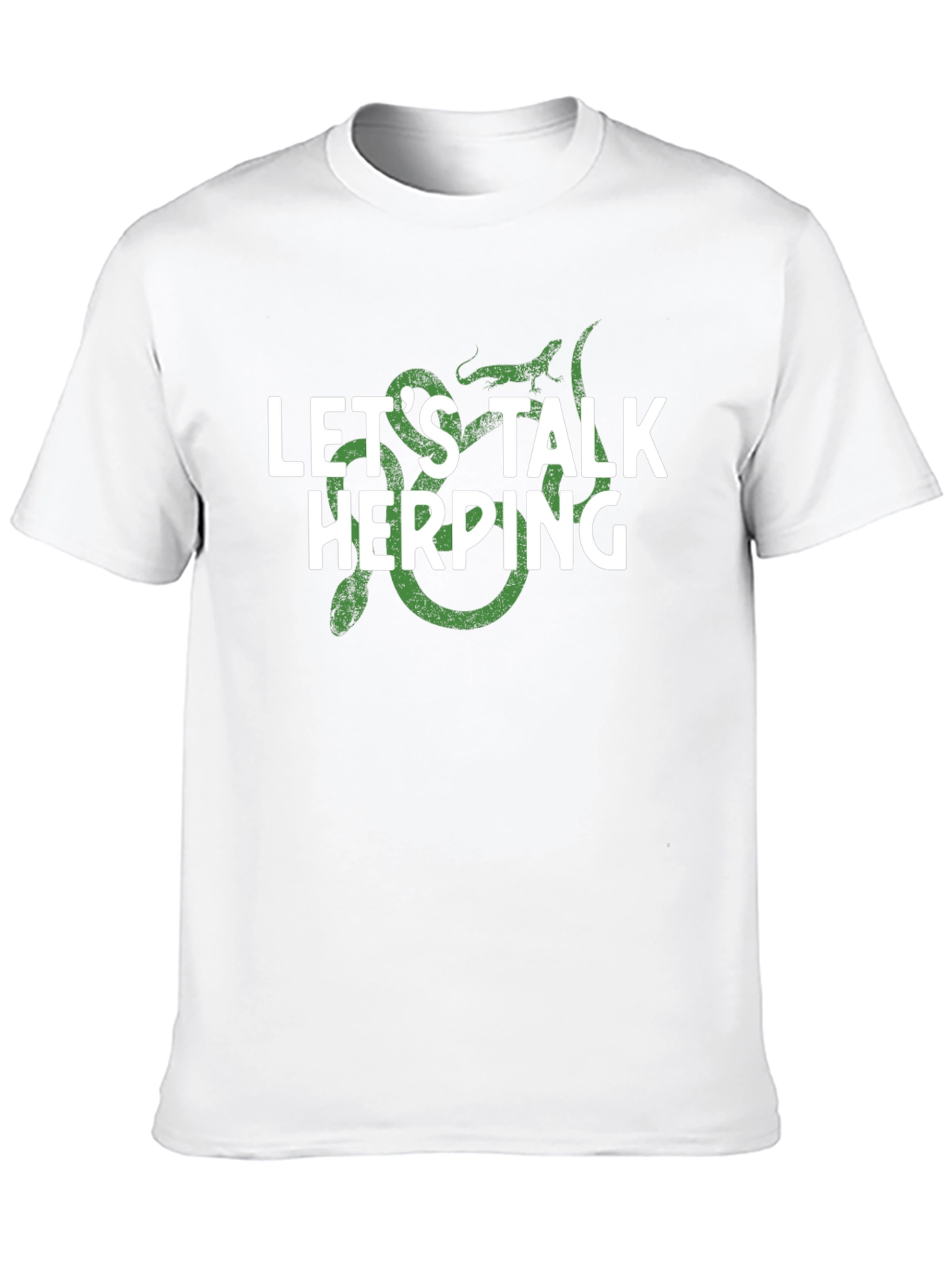 Lets Talk Herping Graphic T-Shirt - Reptile Lover Tee
