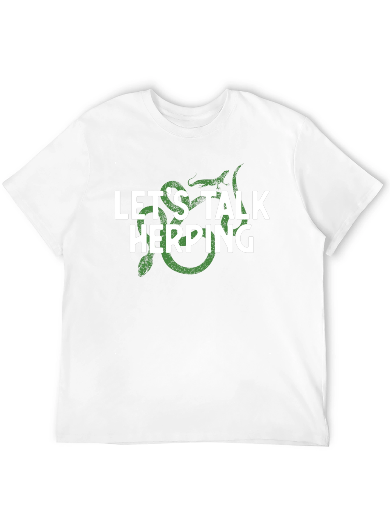 Lets Talk Herping Graphic T-Shirt - Reptile Lover Tee