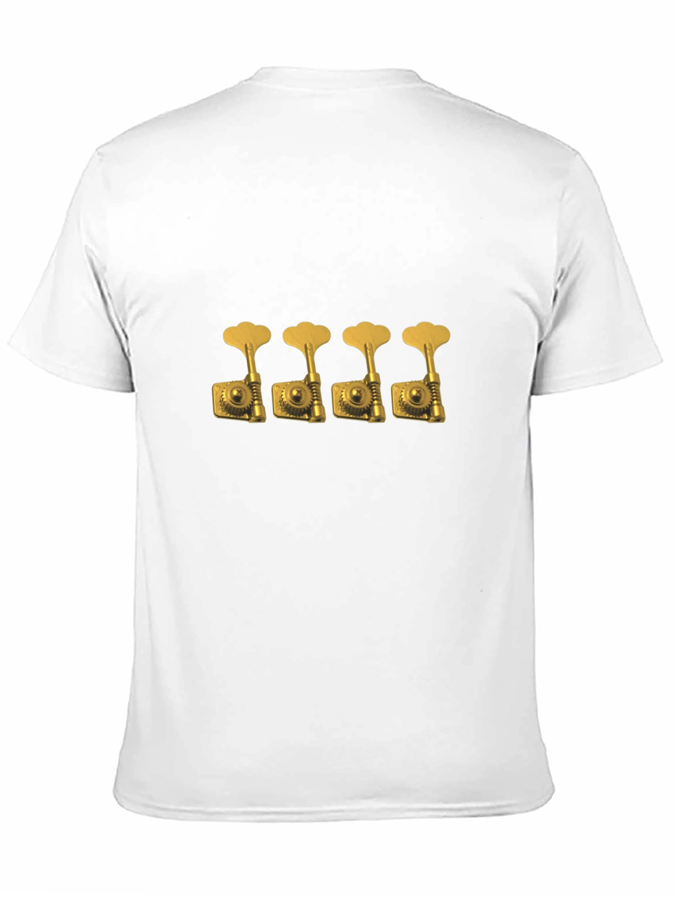 Bass Guitar Tuners T-Shirt - Musician Graphic Tee