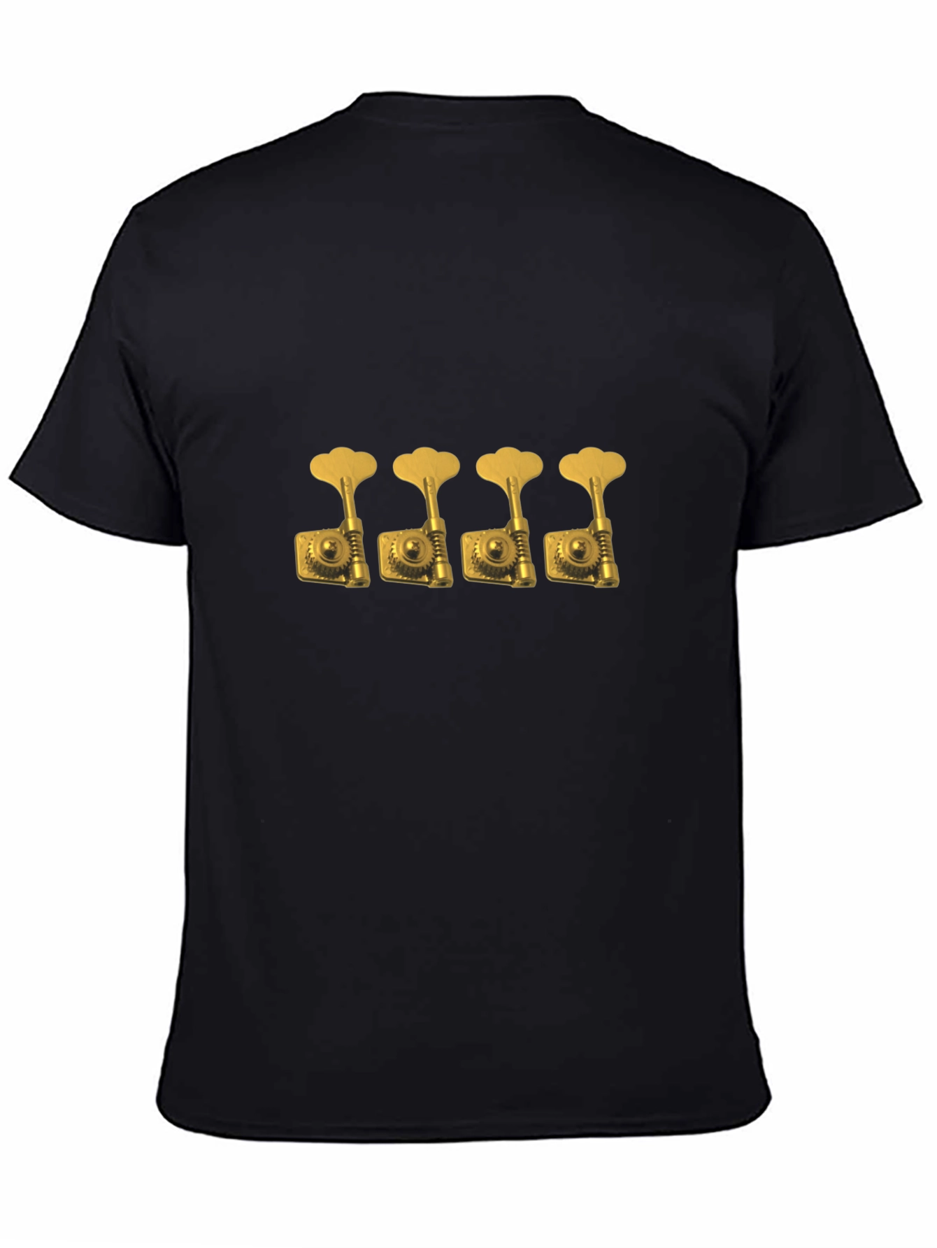 Bass Guitar Tuners T-Shirt - Musician Graphic Tee