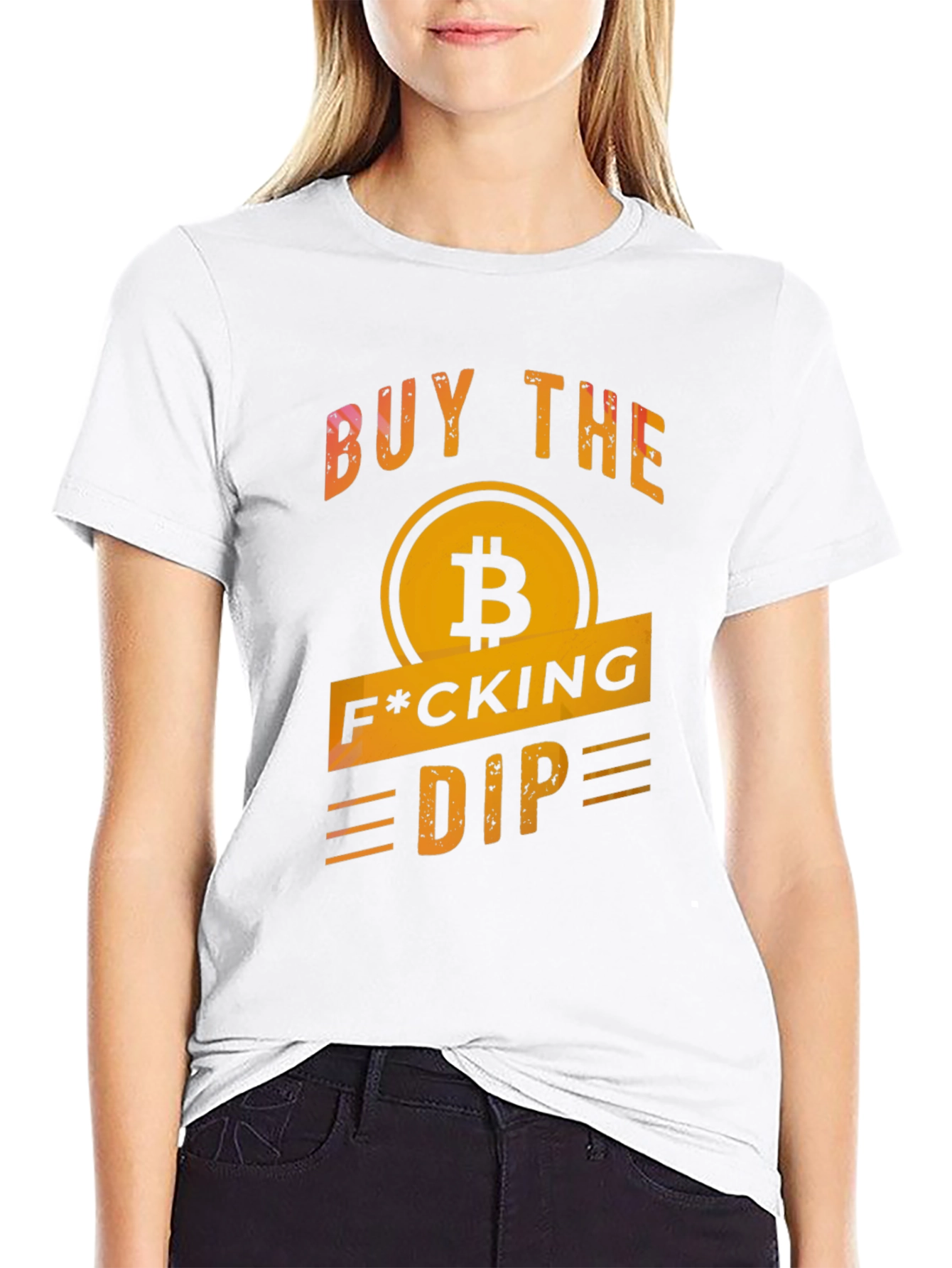 Bitcoin Crypto T-Shirt - Buy the Dip!