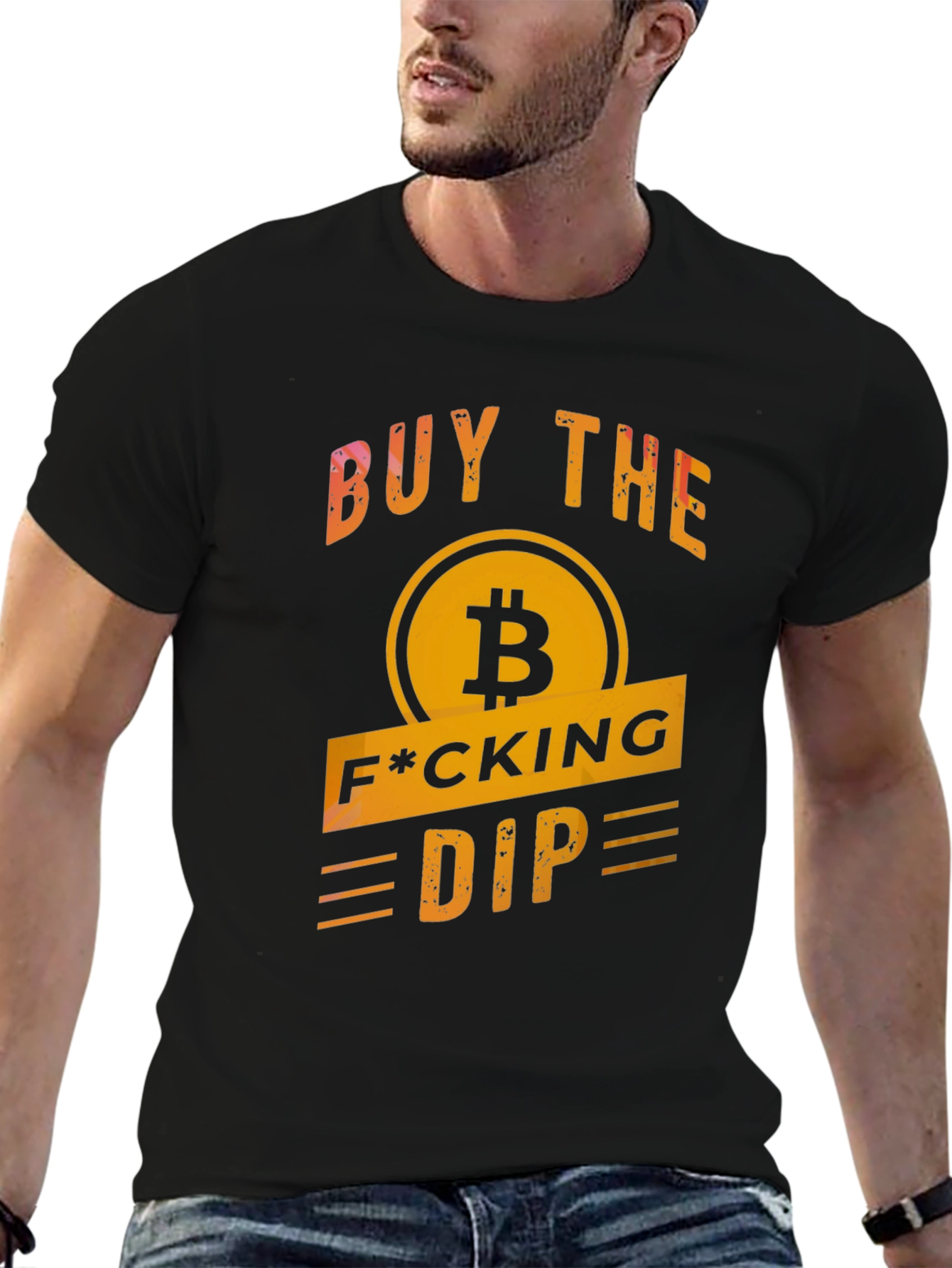 Bitcoin Crypto T-Shirt - Buy the Dip!