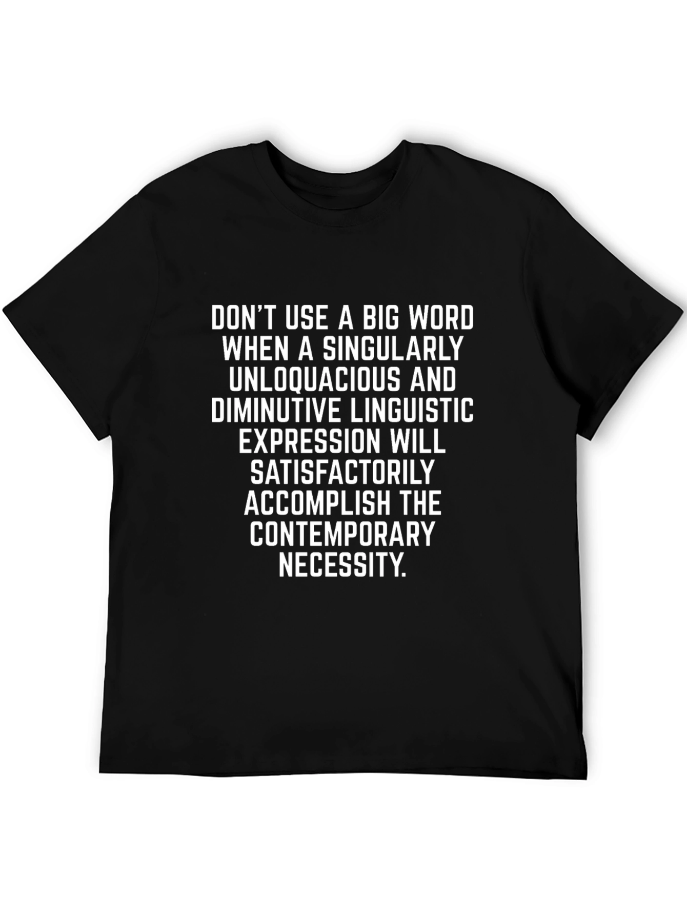 Sarcastic Linguistic T-Shirt