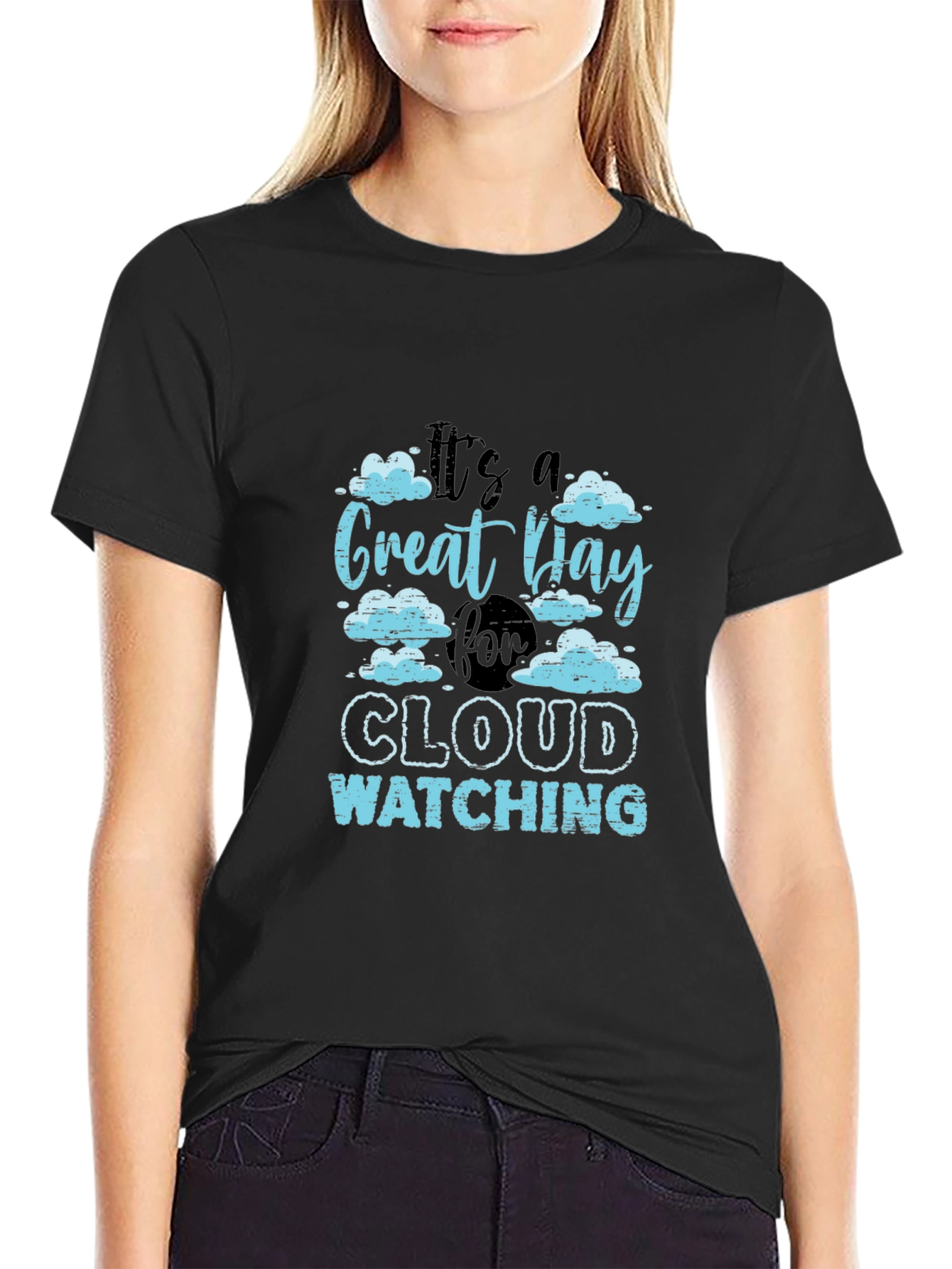 Cloud Watching T-Shirt - Great Day Tee