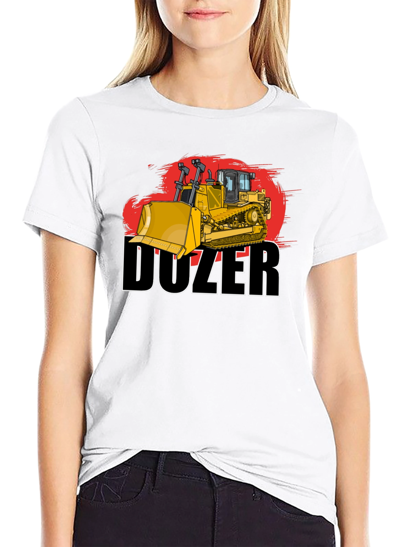 Doozer Construction Tee - Bulldozer Graphic T-Shirt