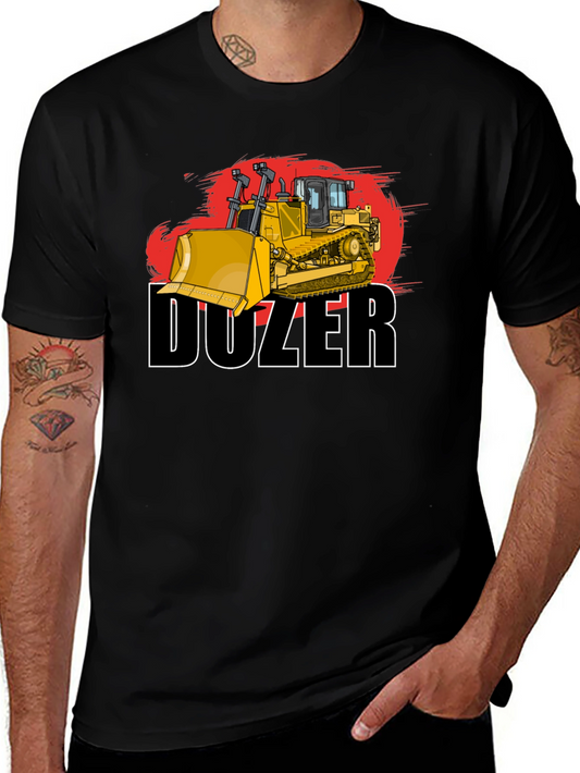 Doozer Construction Tee - Bulldozer Graphic T-Shirt