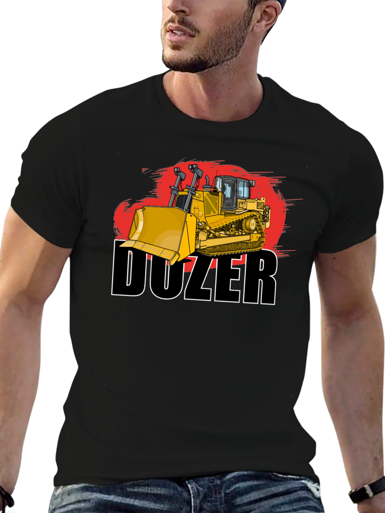 Doozer Construction Tee - Bulldozer Graphic T-Shirt