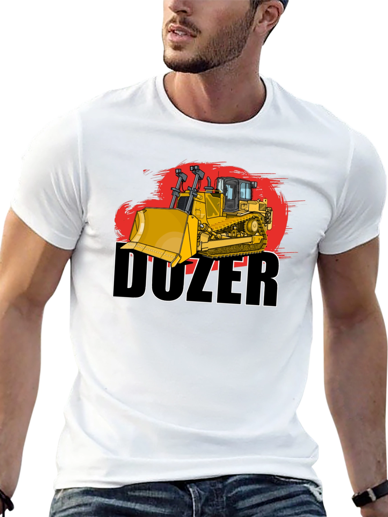 Doozer Construction Tee - Bulldozer Graphic T-Shirt