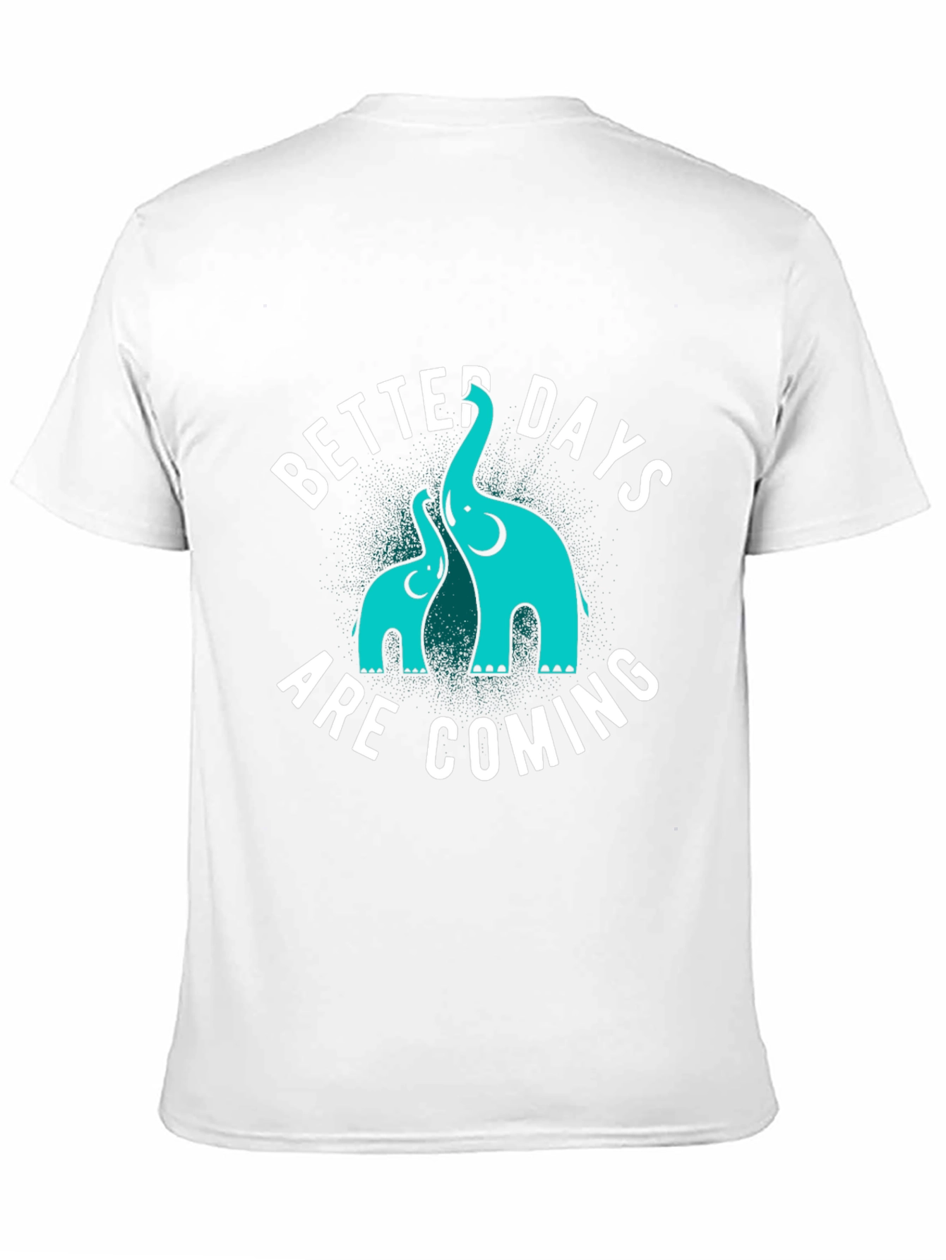 Better Days Are Coming Black Graphic Tee