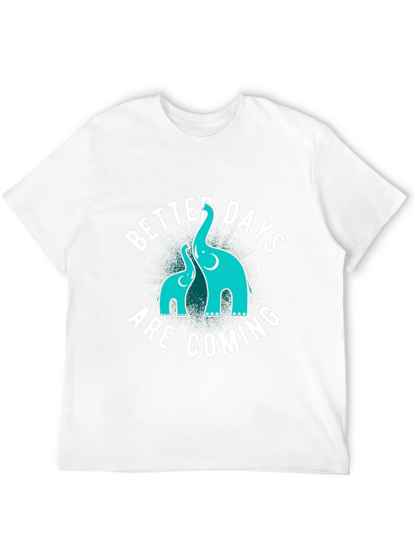 Better Days Are Coming Black Graphic Tee