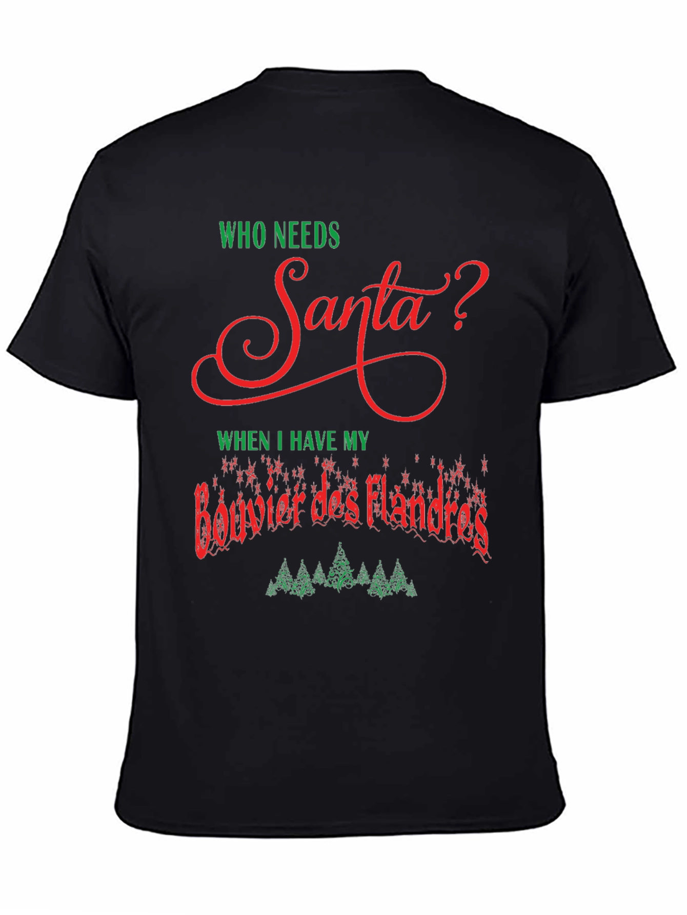 Funny Bouvier des Flandres Christmas T-Shirt