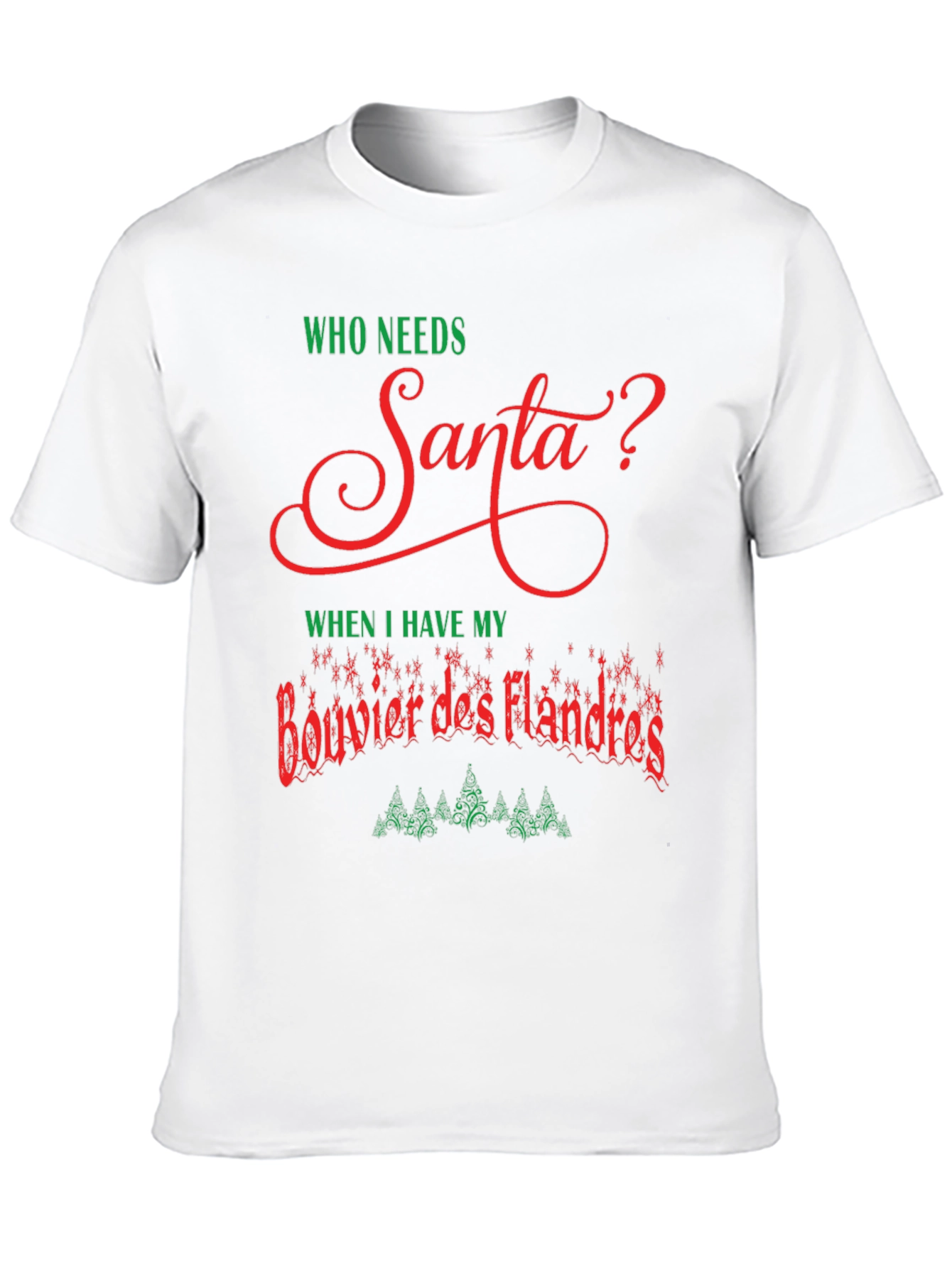 Funny Bouvier des Flandres Christmas T-Shirt