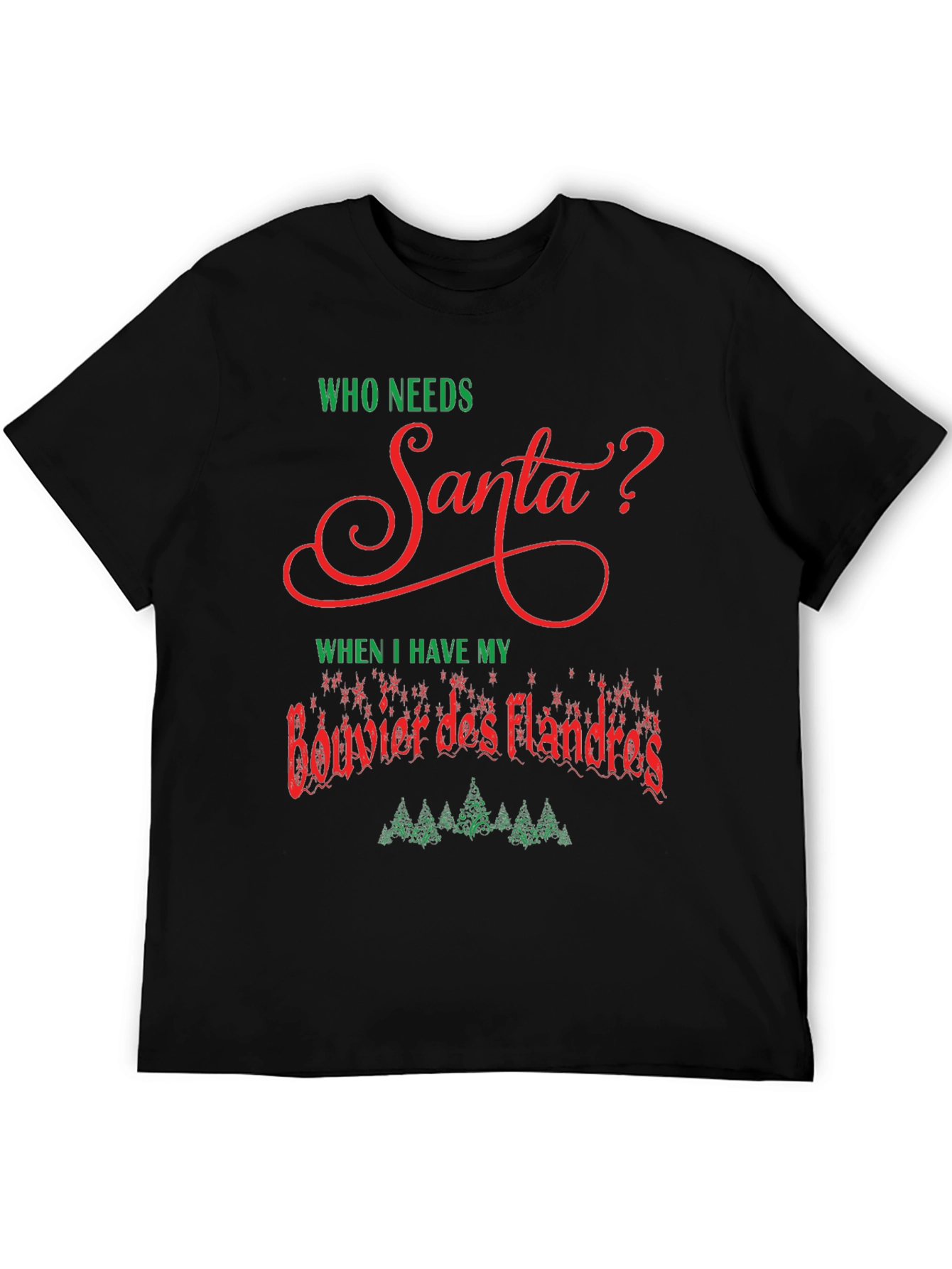 Funny Bouvier des Flandres Christmas T-Shirt