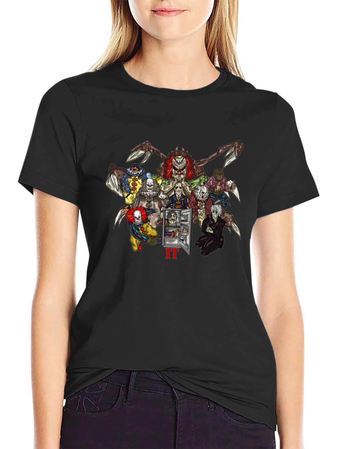 Pennywise IT Horror Movie Character T-Shirt