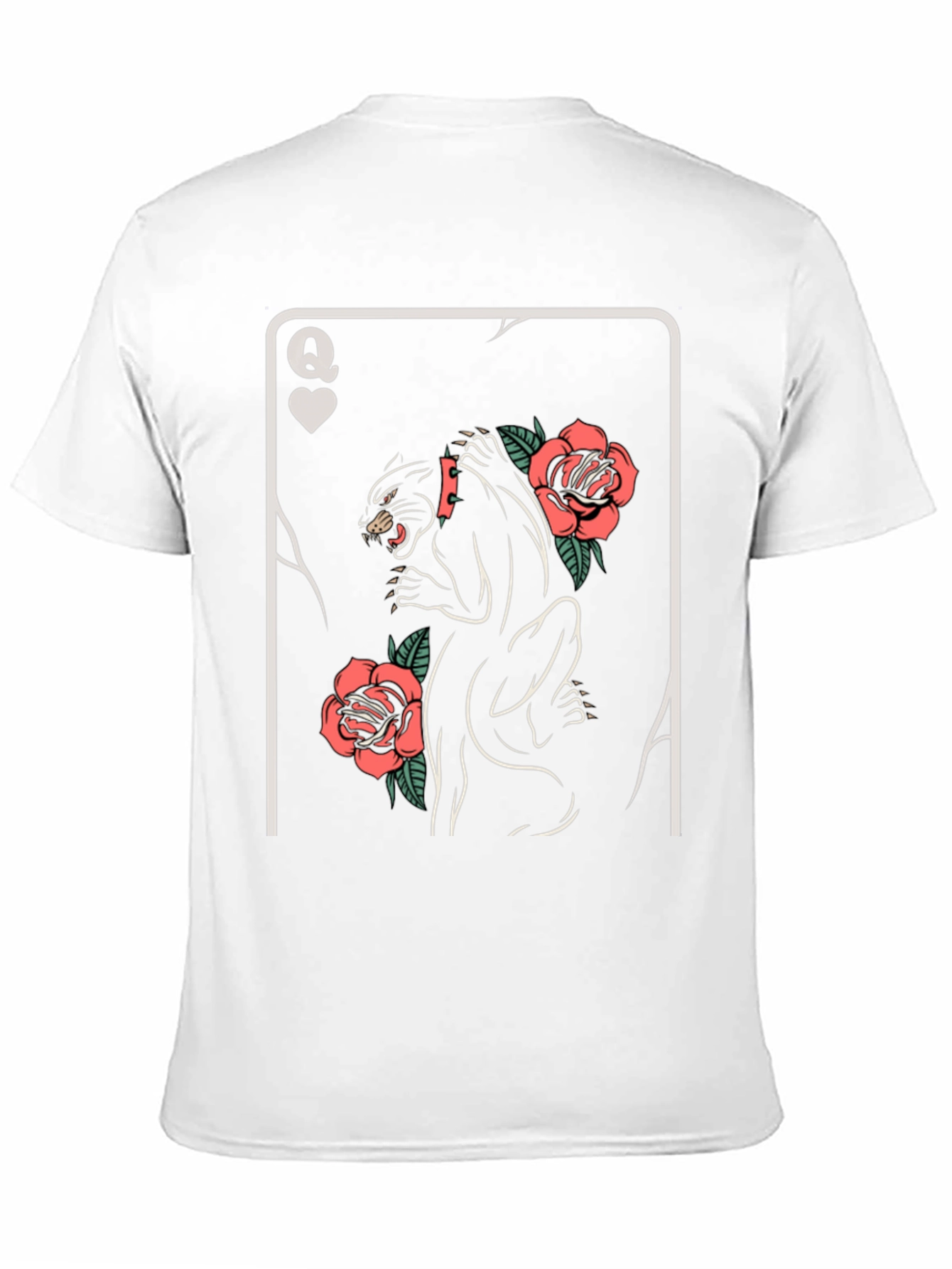 Queen of Hearts Panther T-Shirt