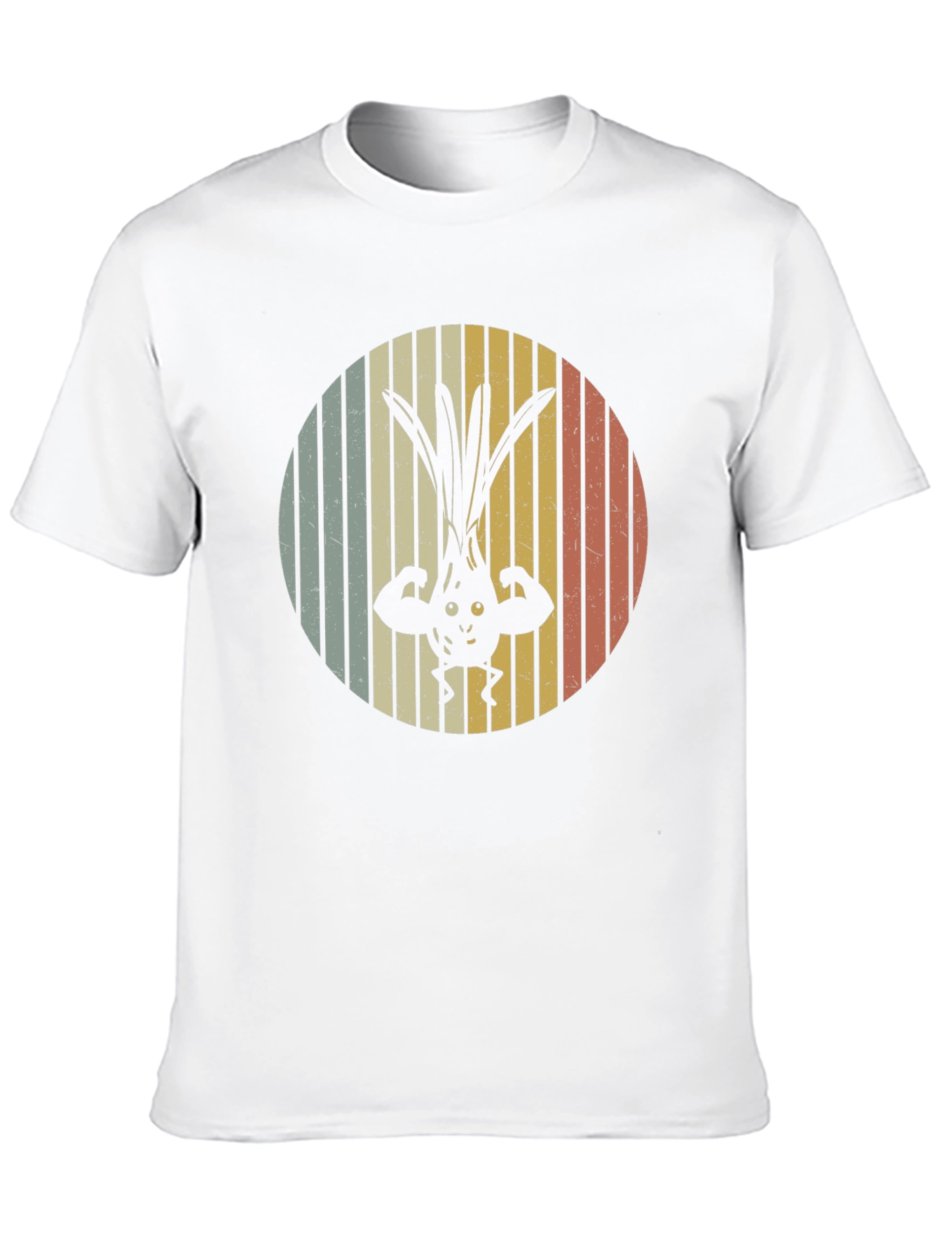 Retro Muscular Onion T-Shirt - Black