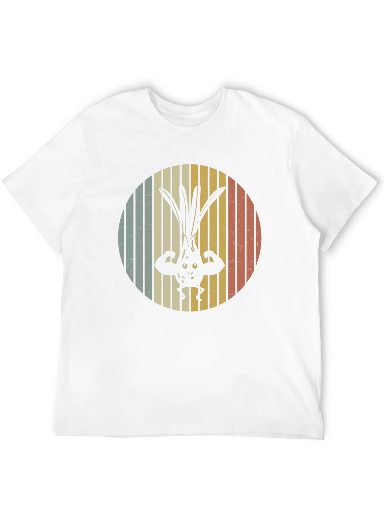 Retro Muscular Onion T-Shirt - Black