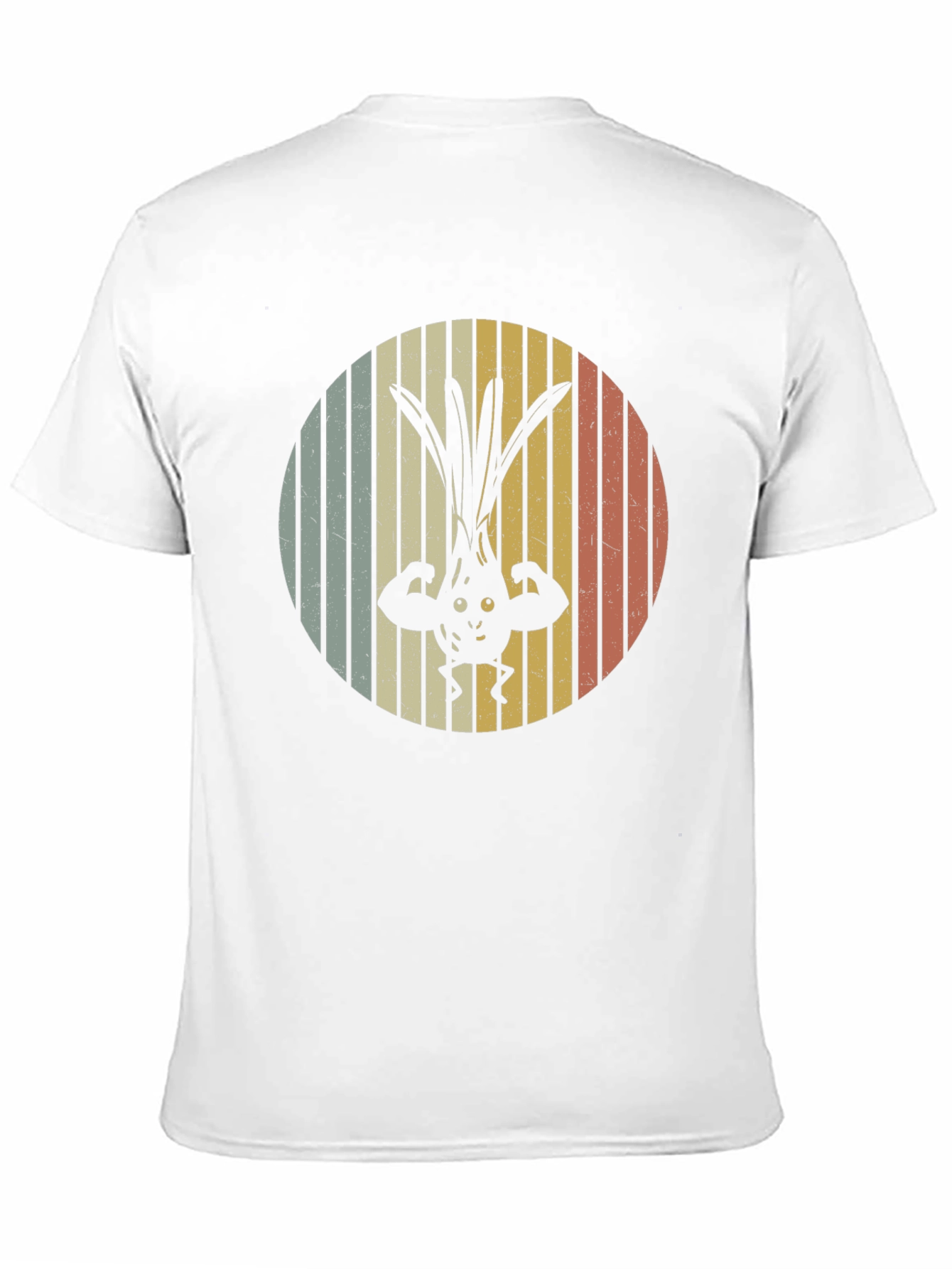 Retro Muscular Onion T-Shirt - Black