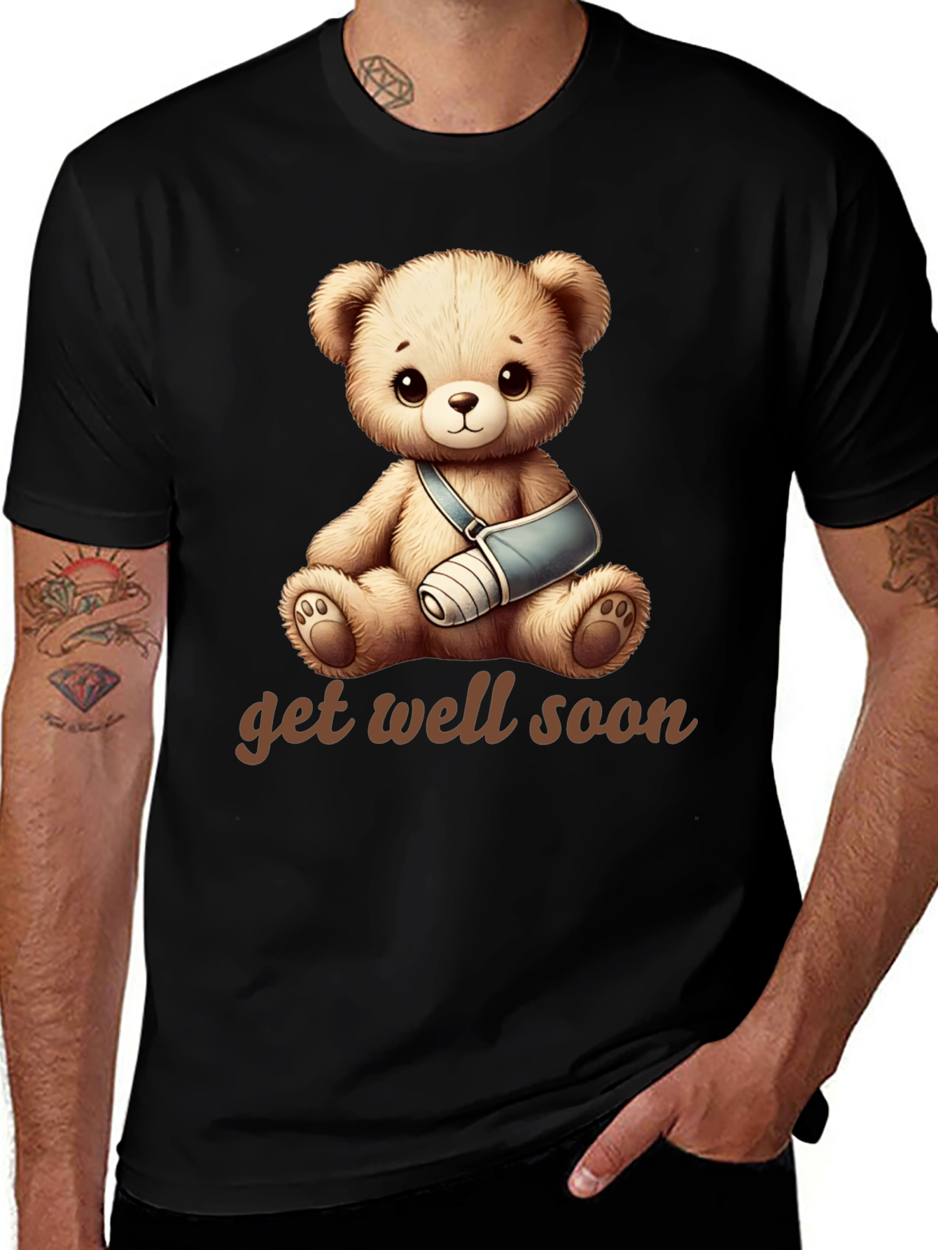 Get Well Soon Teddy Bear T-Shirt