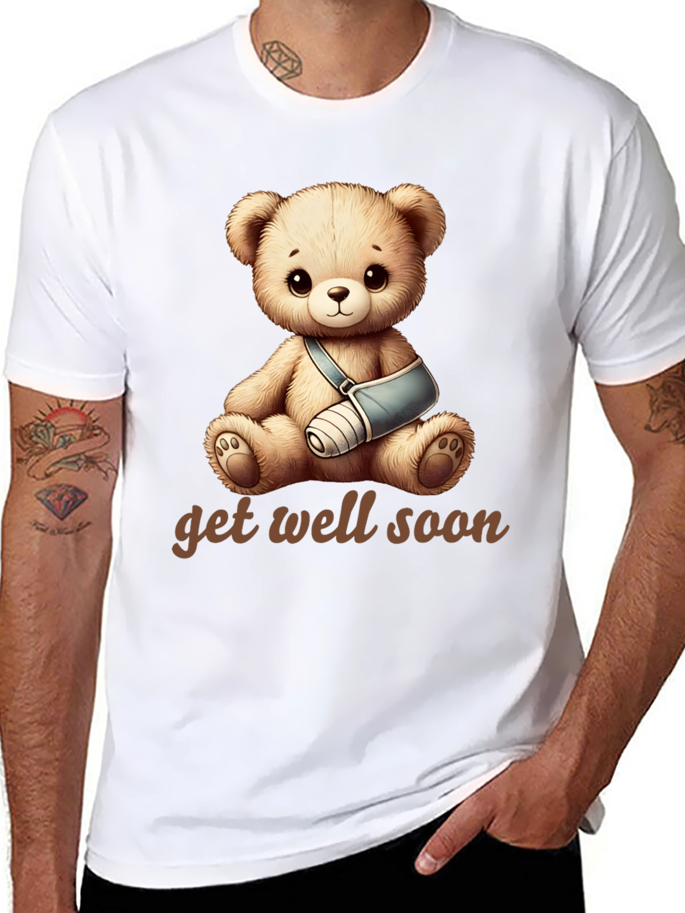 Get Well Soon Teddy Bear T-Shirt