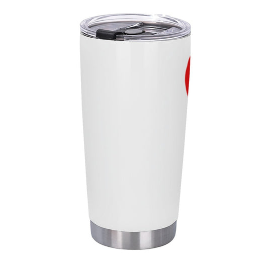 Insulated Graphic Coffee Tumbler - Stainless Steel Leak-Proof Travel Cup