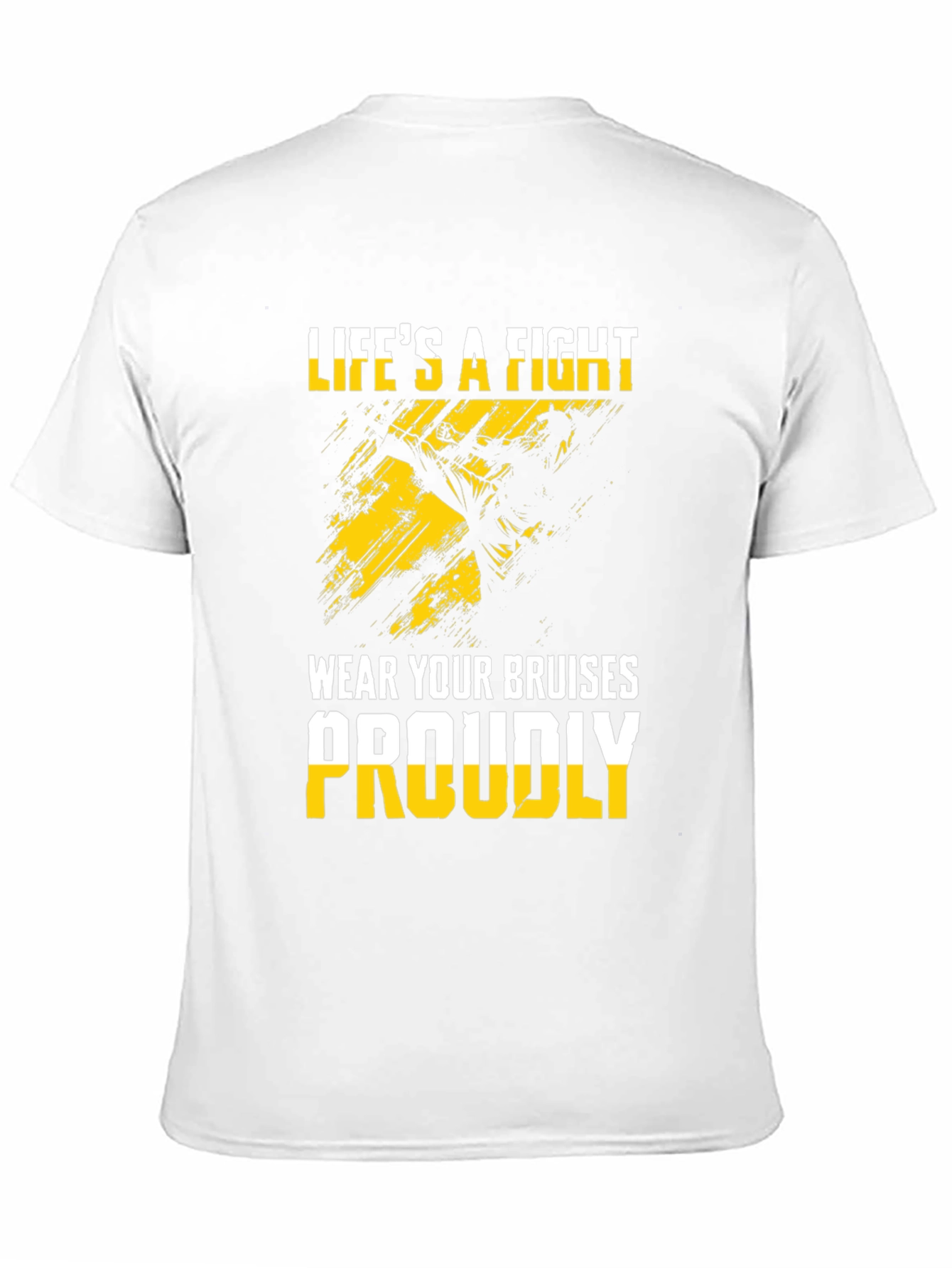 Lifes A Fight T-Shirt - Wear Your Bruises Proudly