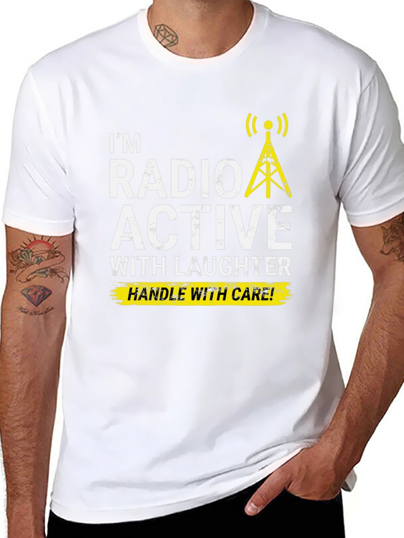 Radioactive Laughter T-Shirt - Handle with Care!