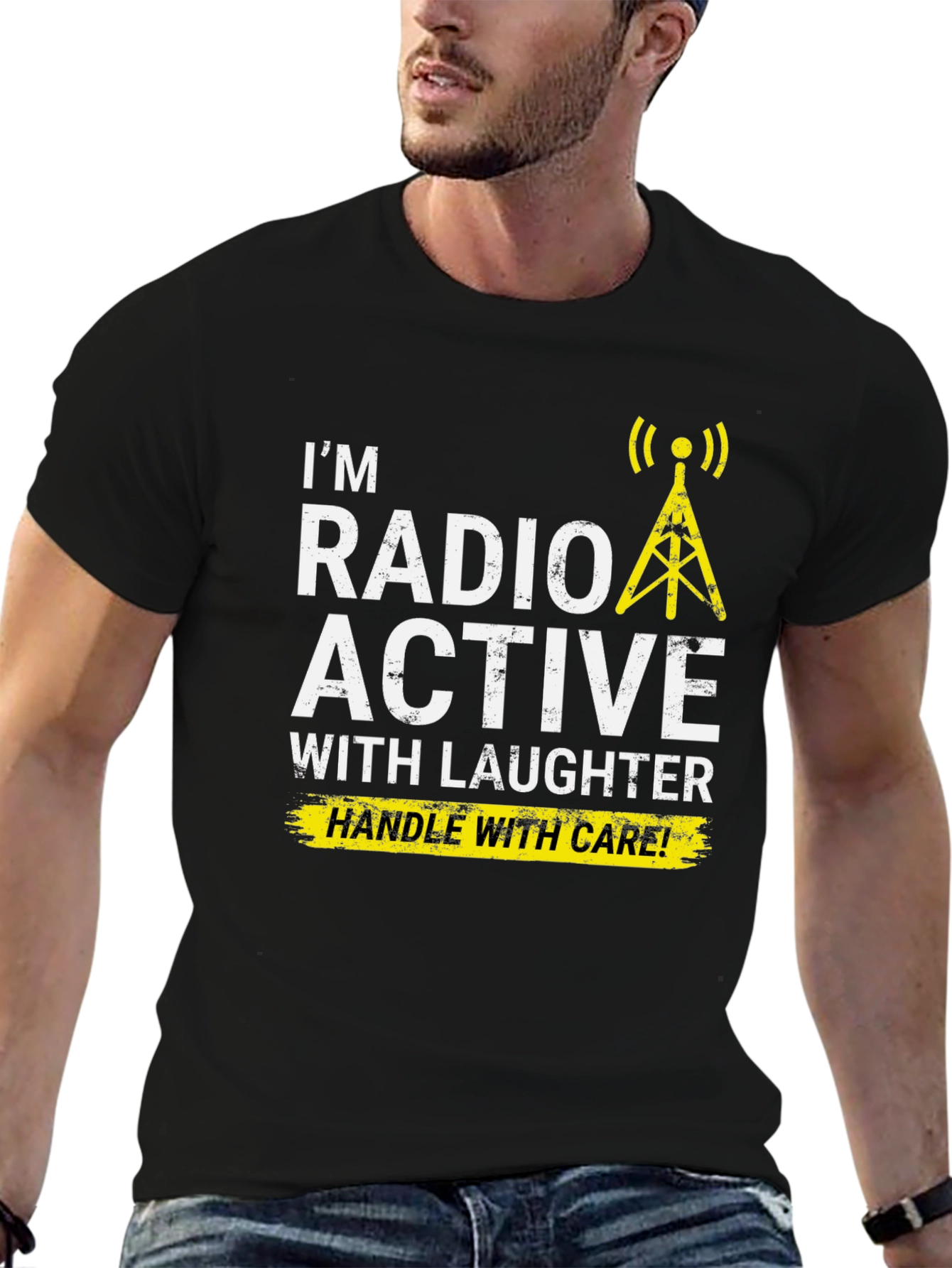 Radioactive Laughter T-Shirt - Handle with Care!