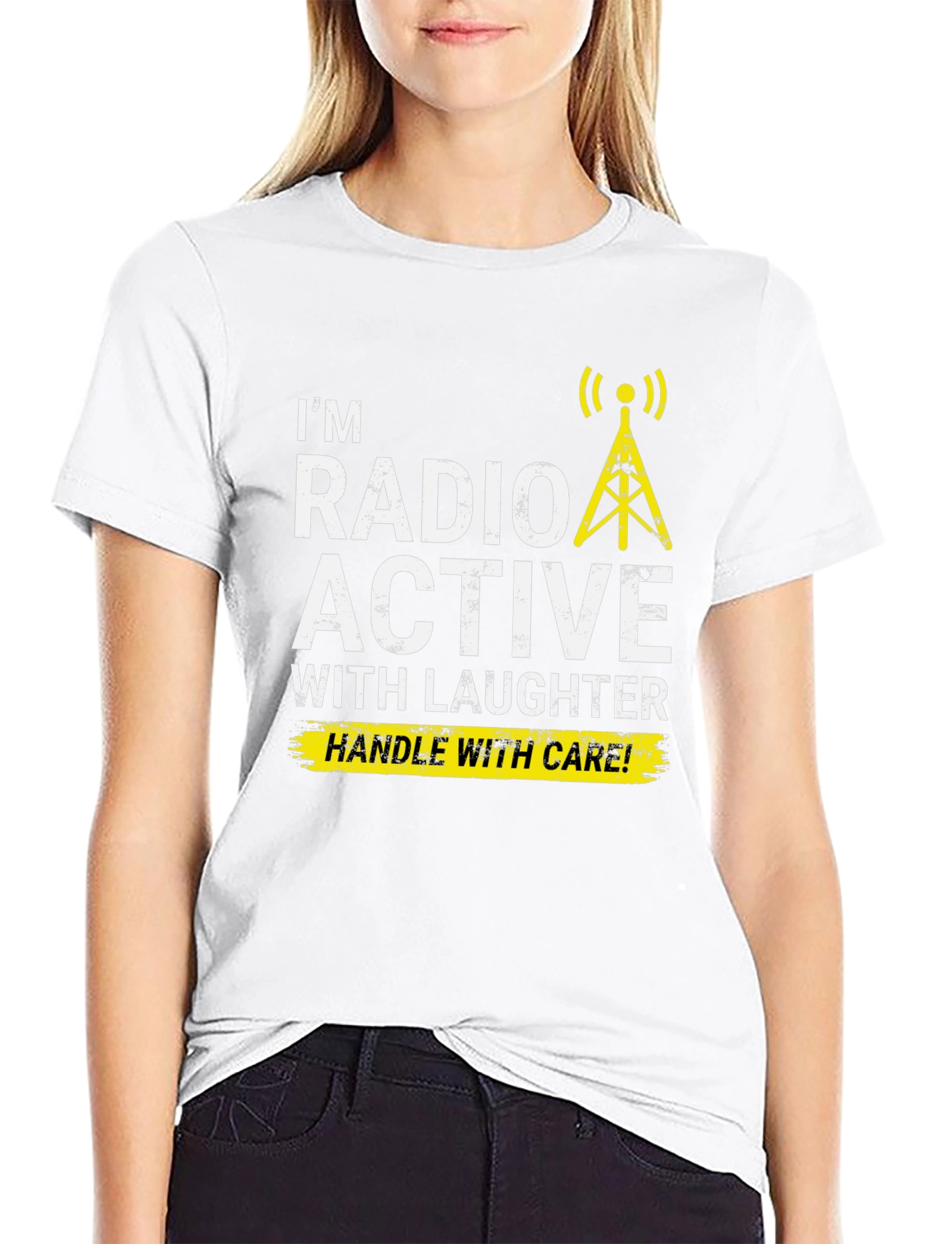 Radioactive Laughter T-Shirt - Handle with Care!