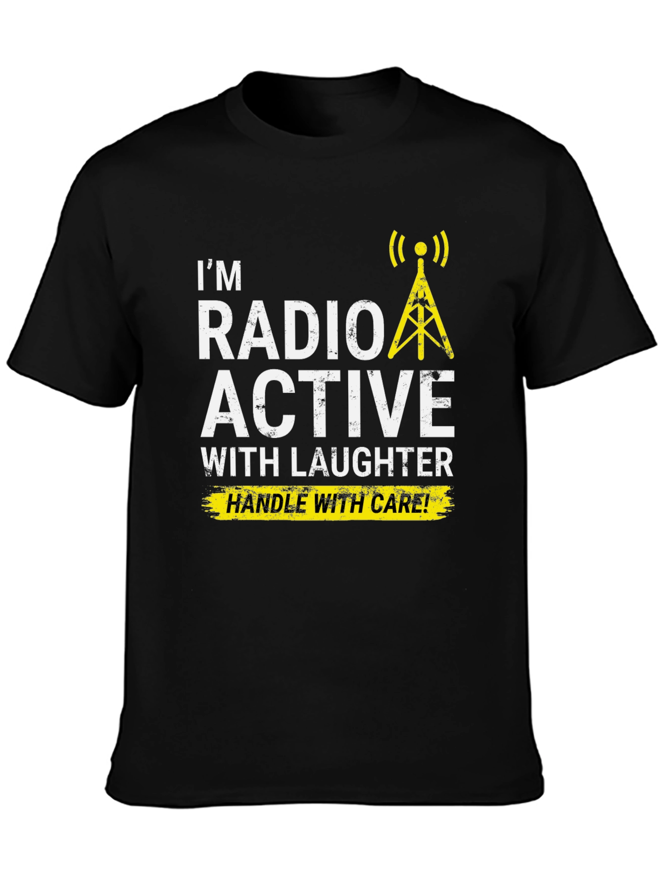 Radioactive Laughter T-Shirt - Handle with Care!