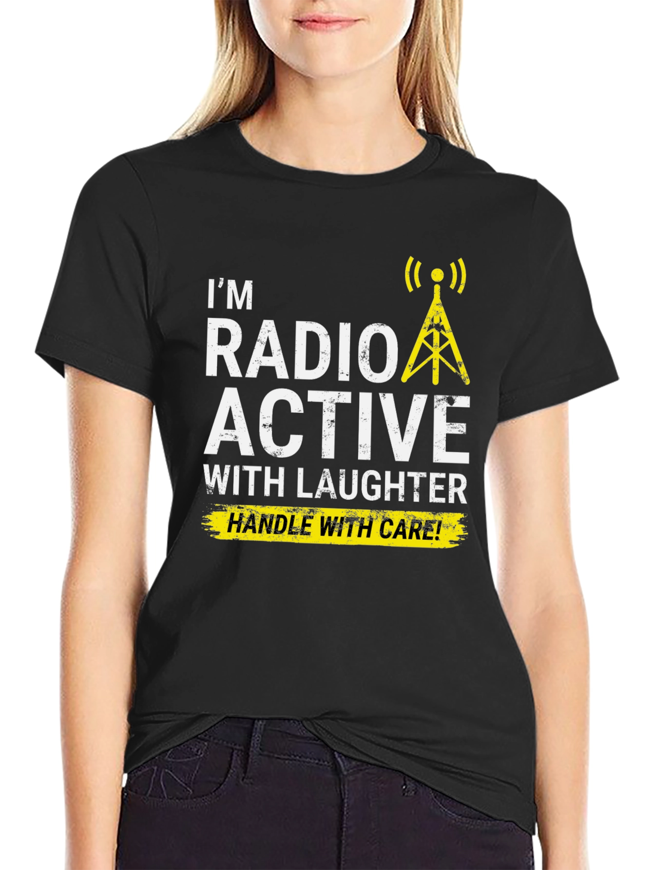 Radioactive Laughter T-Shirt - Handle with Care!