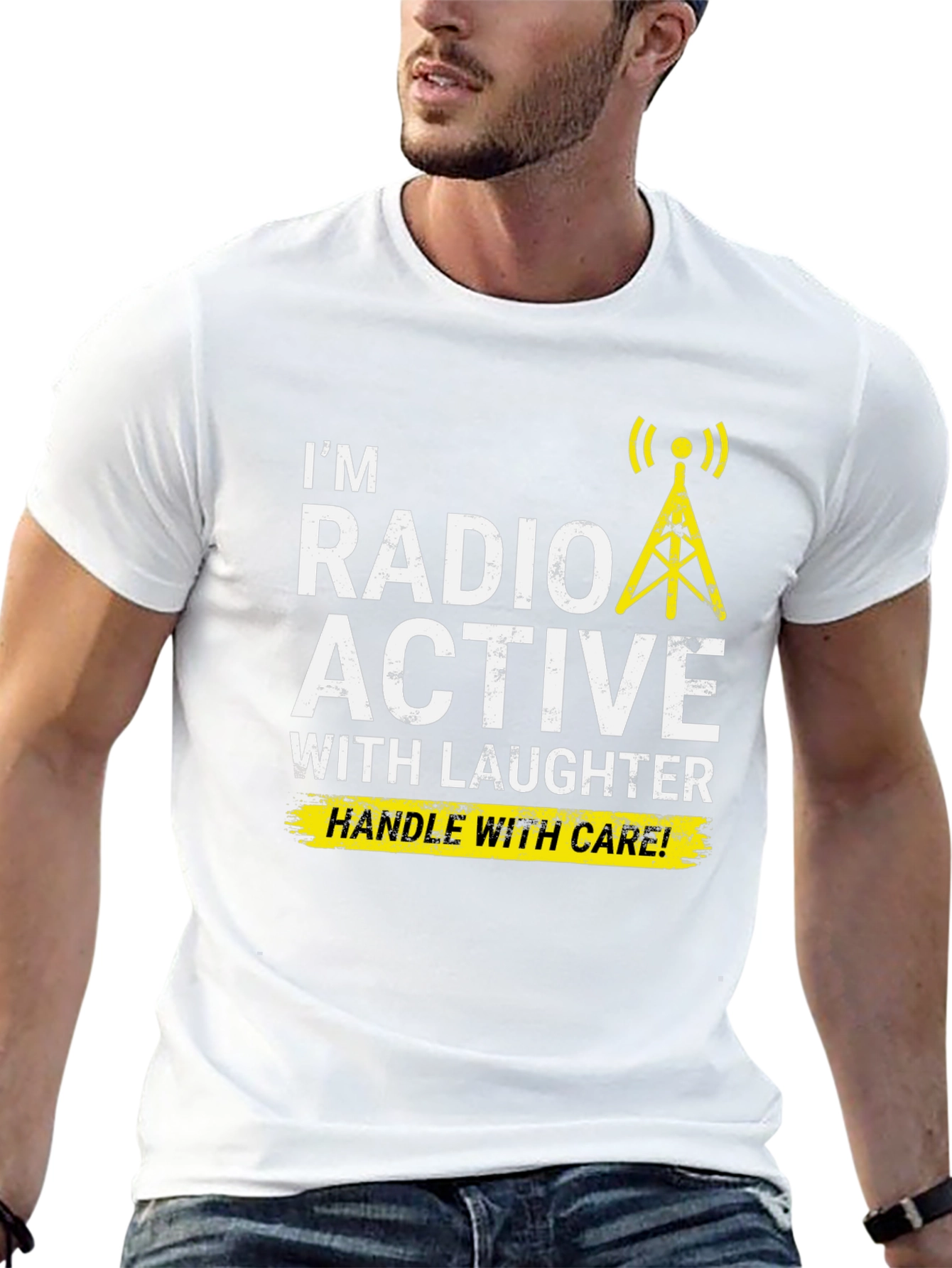 Radioactive Laughter T-Shirt - Handle with Care!