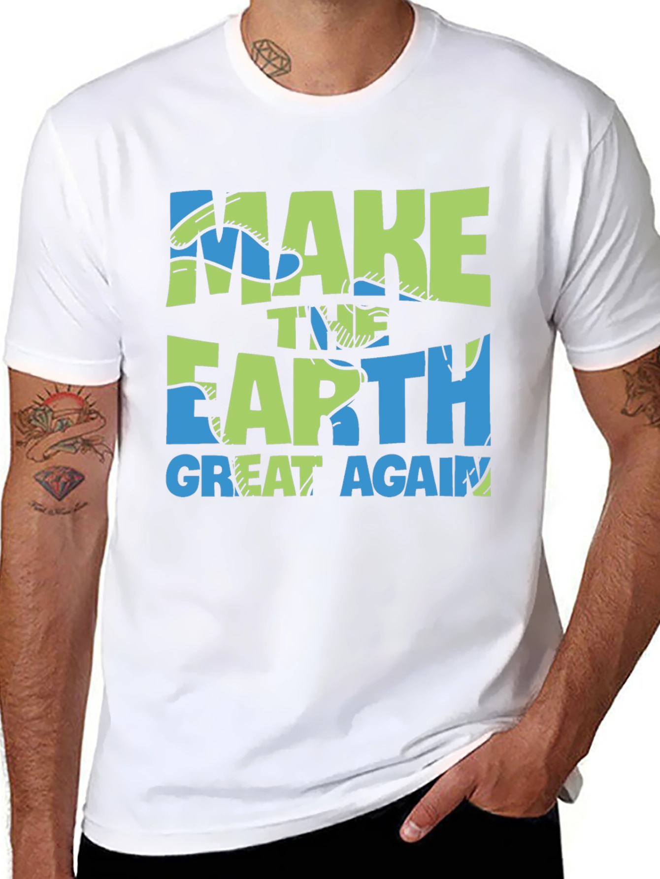 Make Earth Great Again Graphic T-Shirt