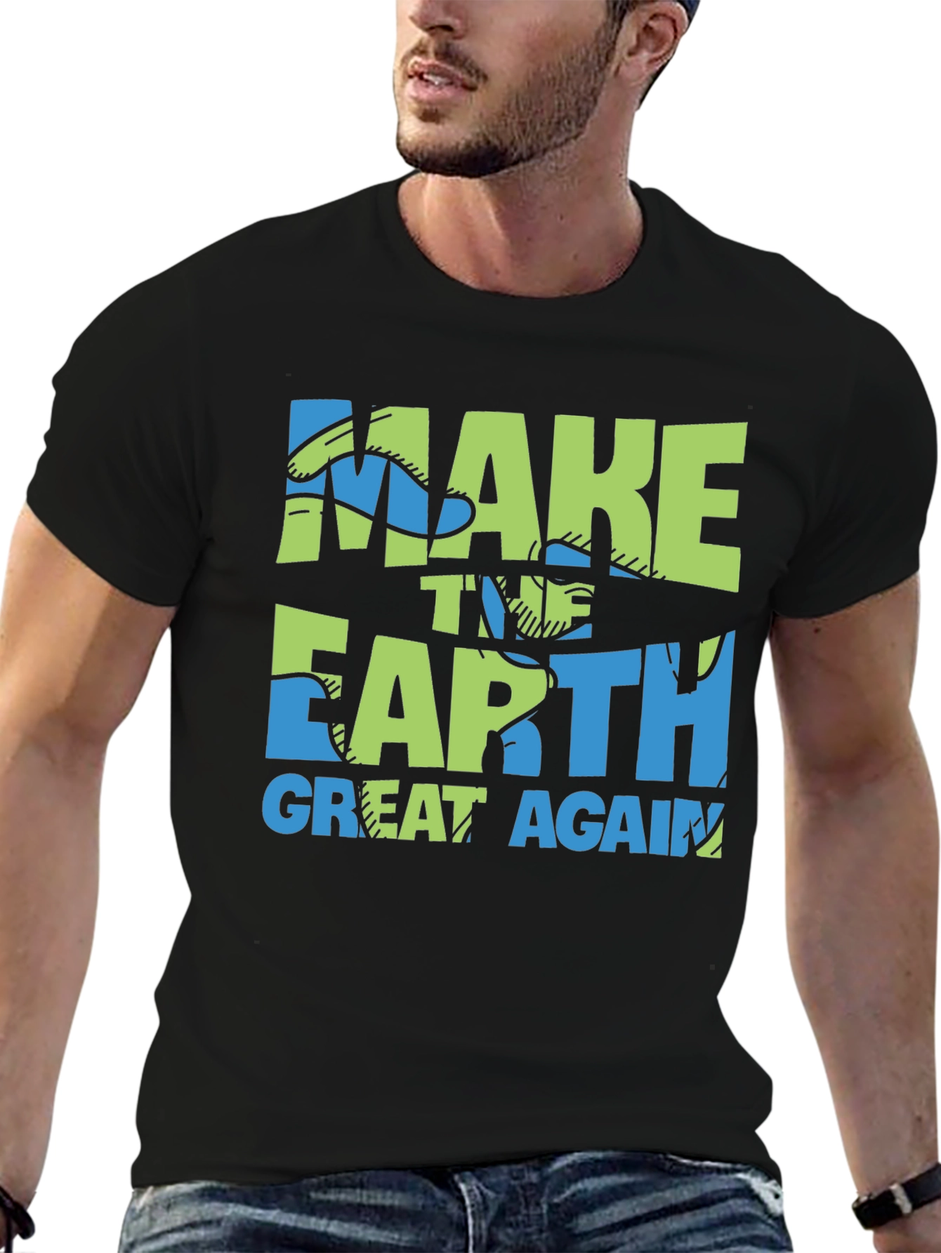 Make Earth Great Again Graphic T-Shirt