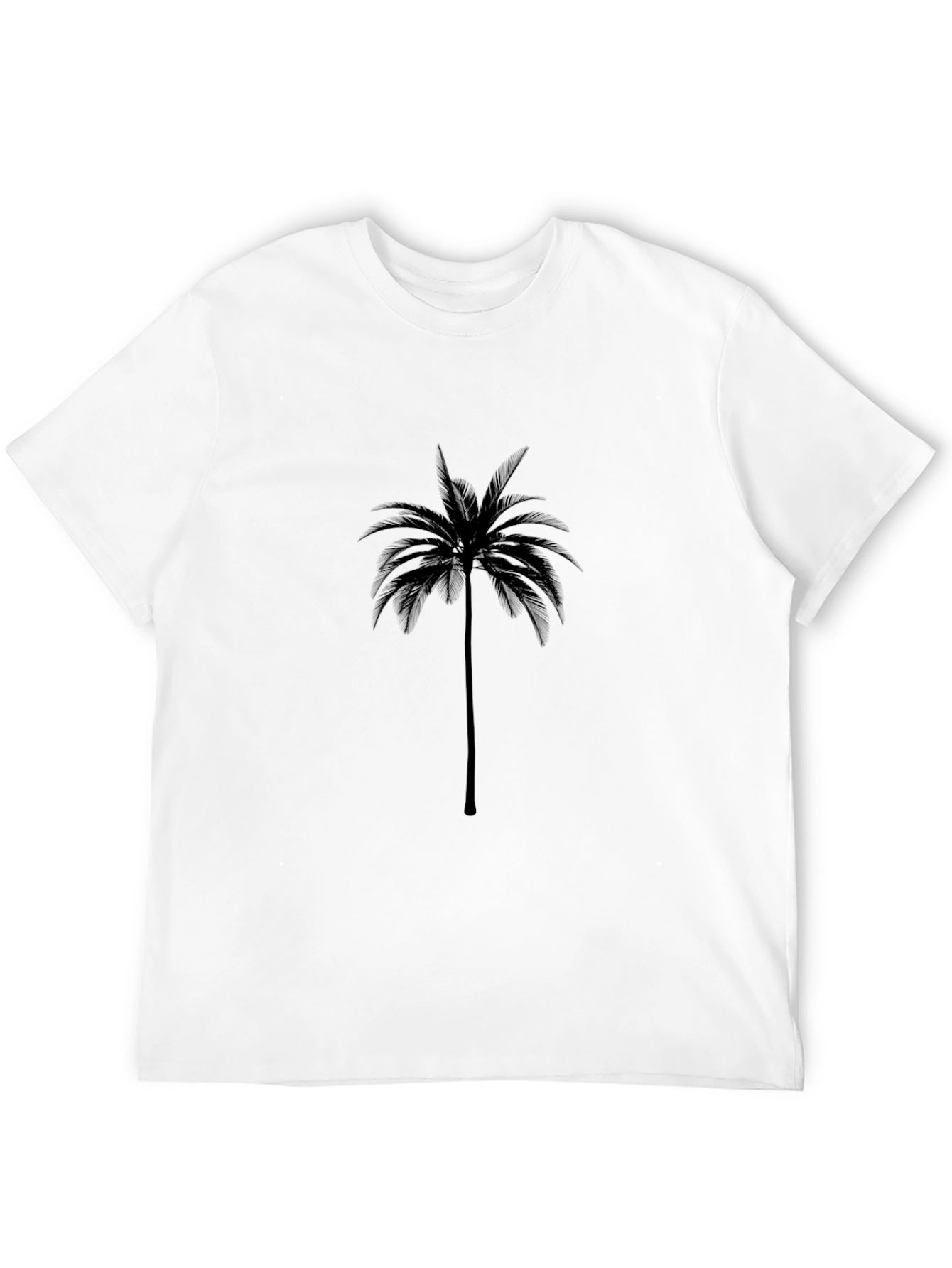 Palm Tree Graphic Tee - Casual Comfort