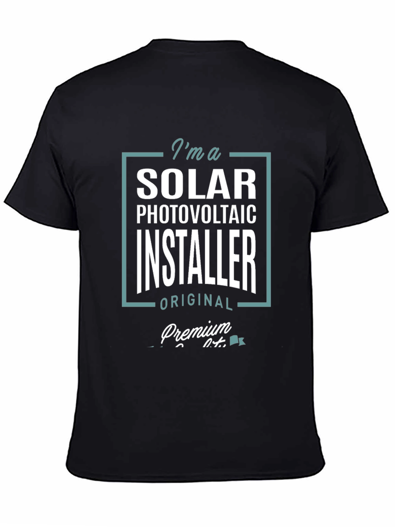 Solar Photovoltaic Installer T-Shirt - Premium