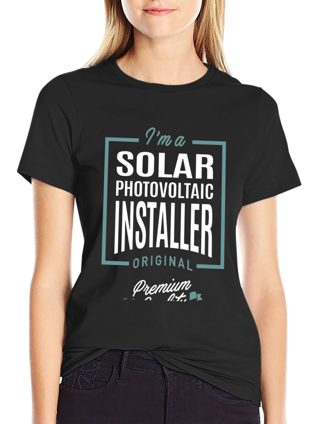 Solar Photovoltaic Installer T-Shirt - Premium
