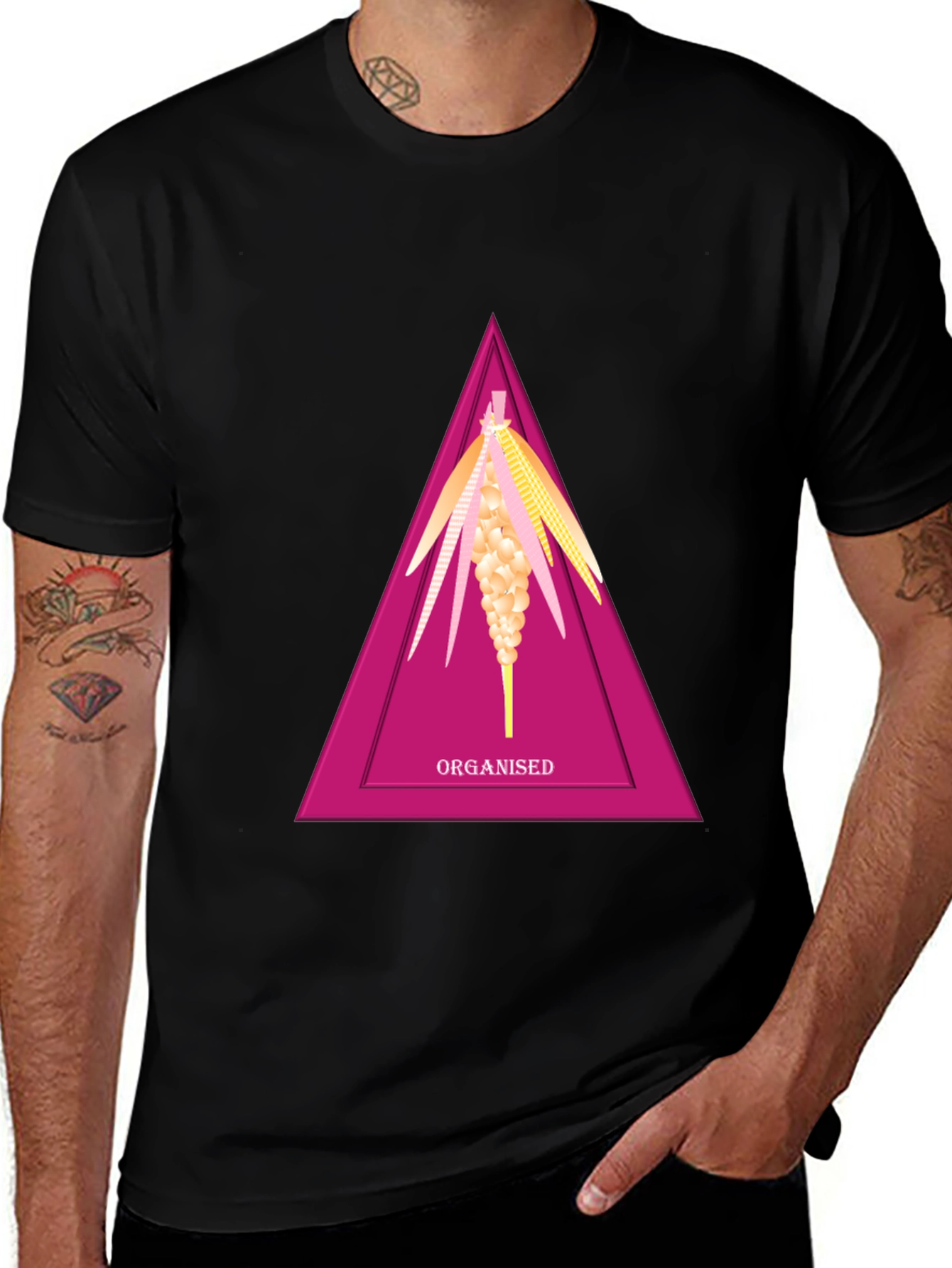 Organised T-Shirt - Unique Graphic Tee