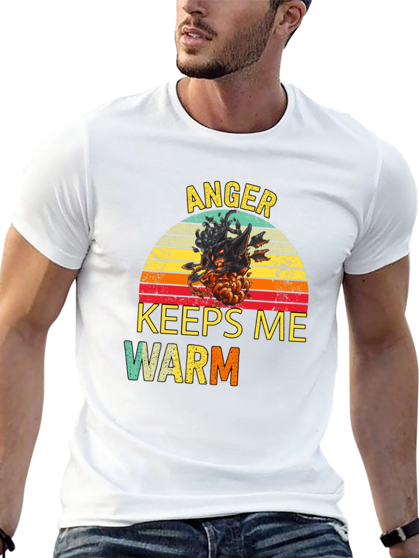Anger Keeps Me Warm T-Shirt