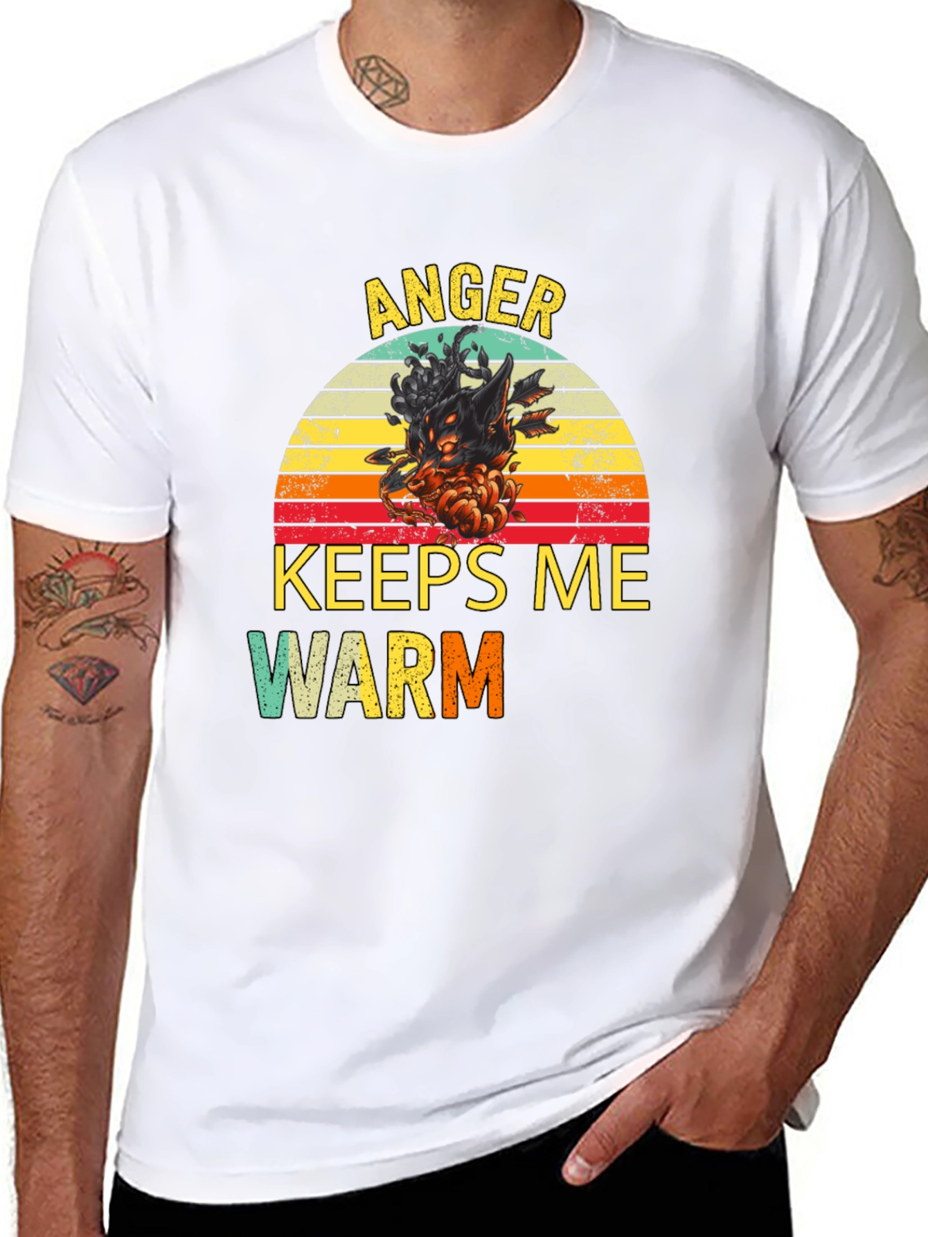 Anger Keeps Me Warm T-Shirt