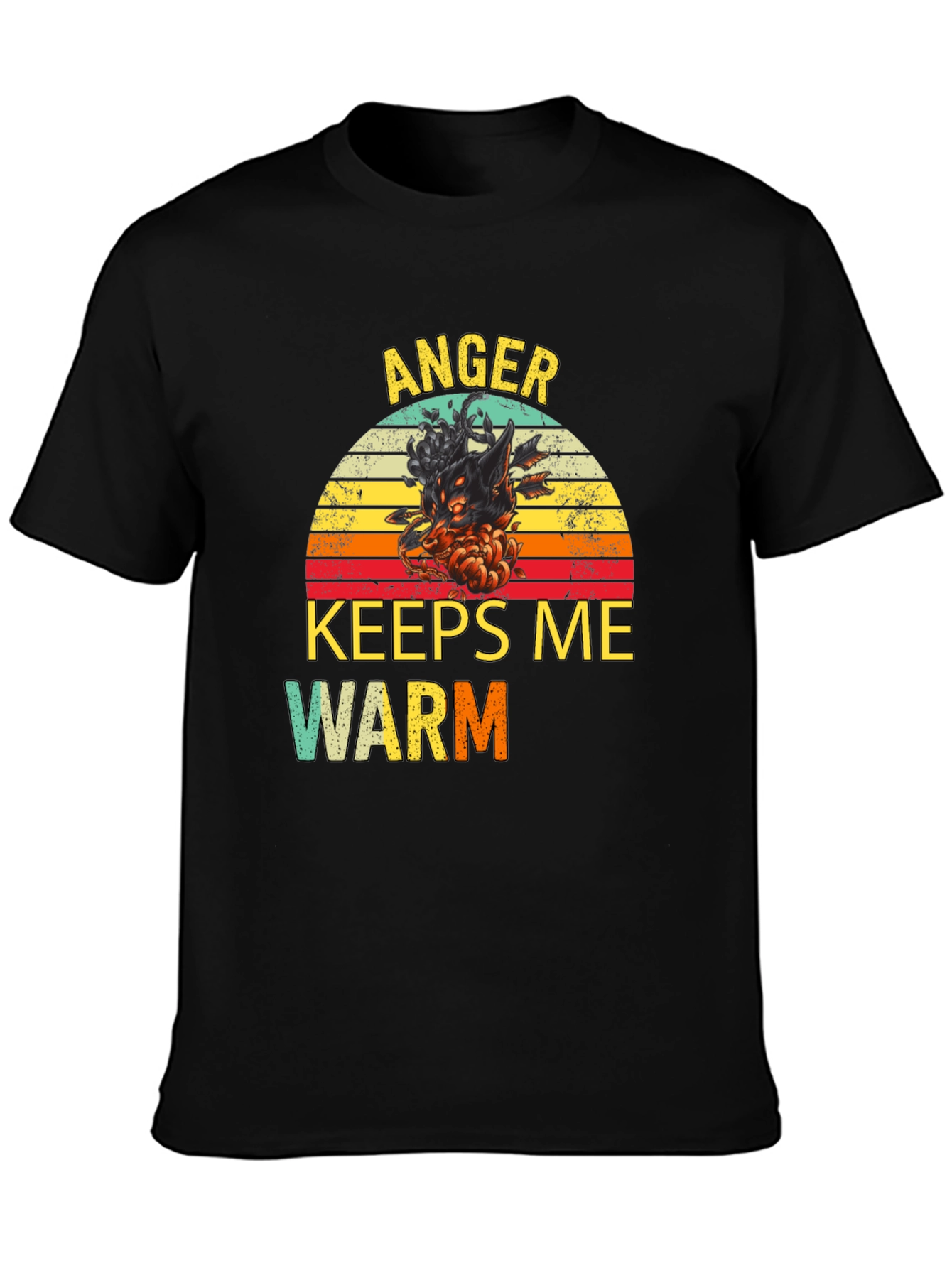 Anger Keeps Me Warm T-Shirt