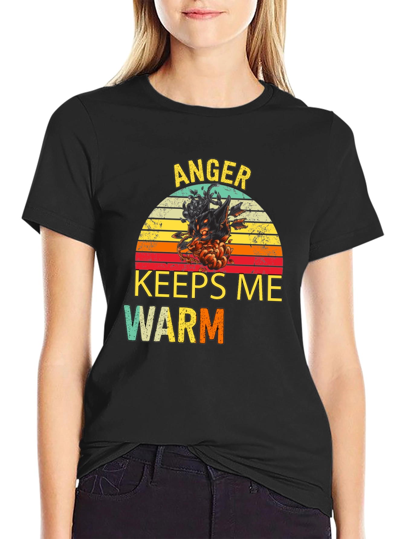 Anger Keeps Me Warm T-Shirt