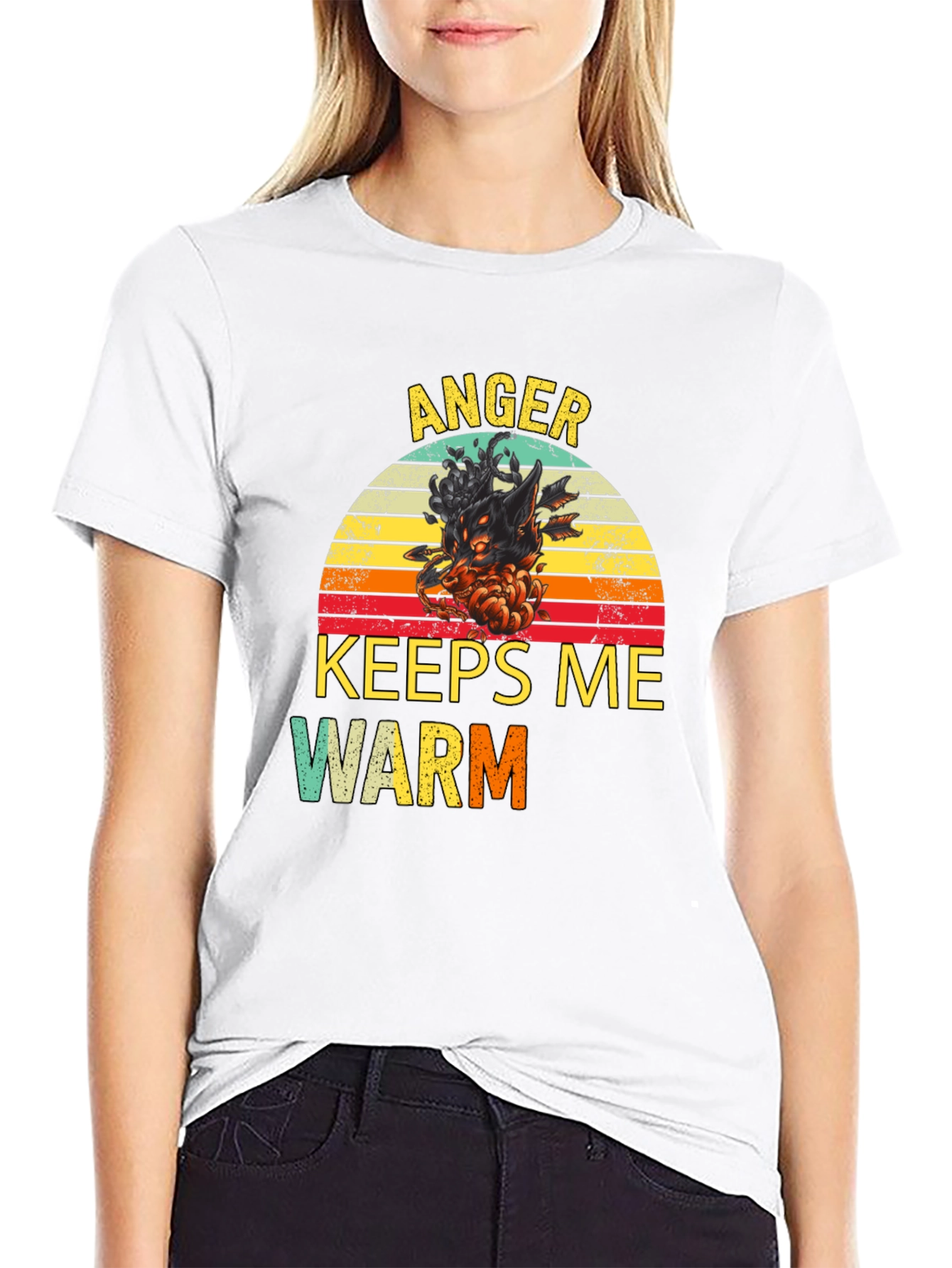 Anger Keeps Me Warm T-Shirt