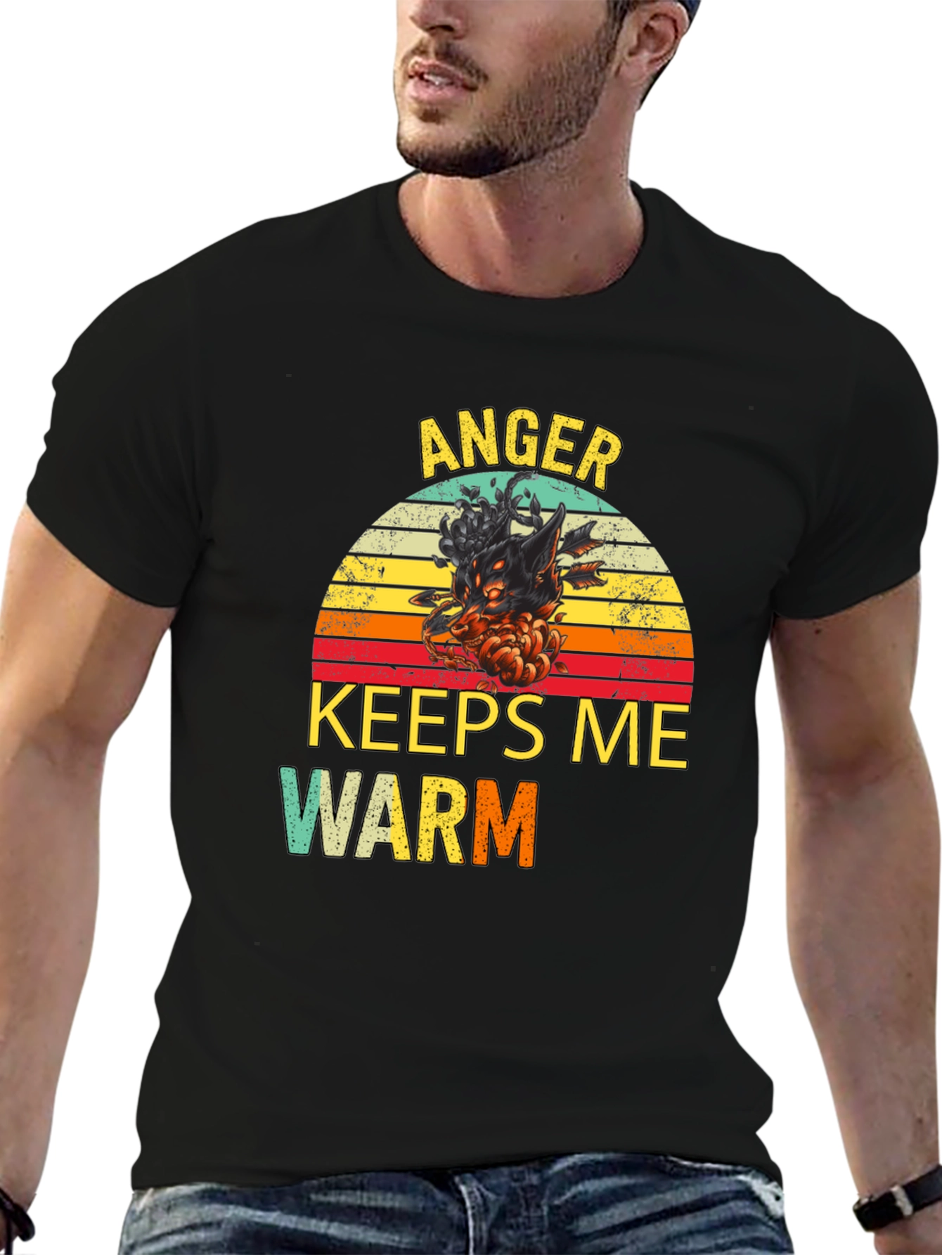 Anger Keeps Me Warm T-Shirt