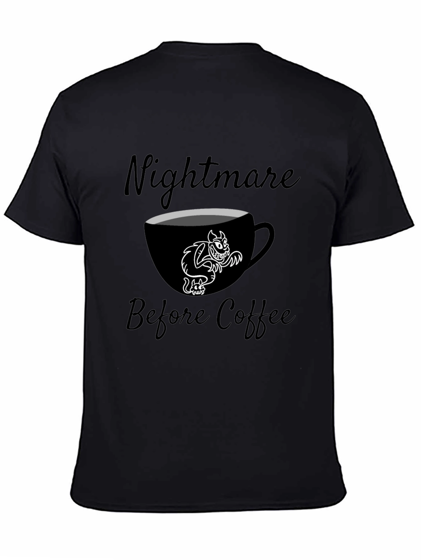 Nightmare Before Coffee Graphic T-Shirt