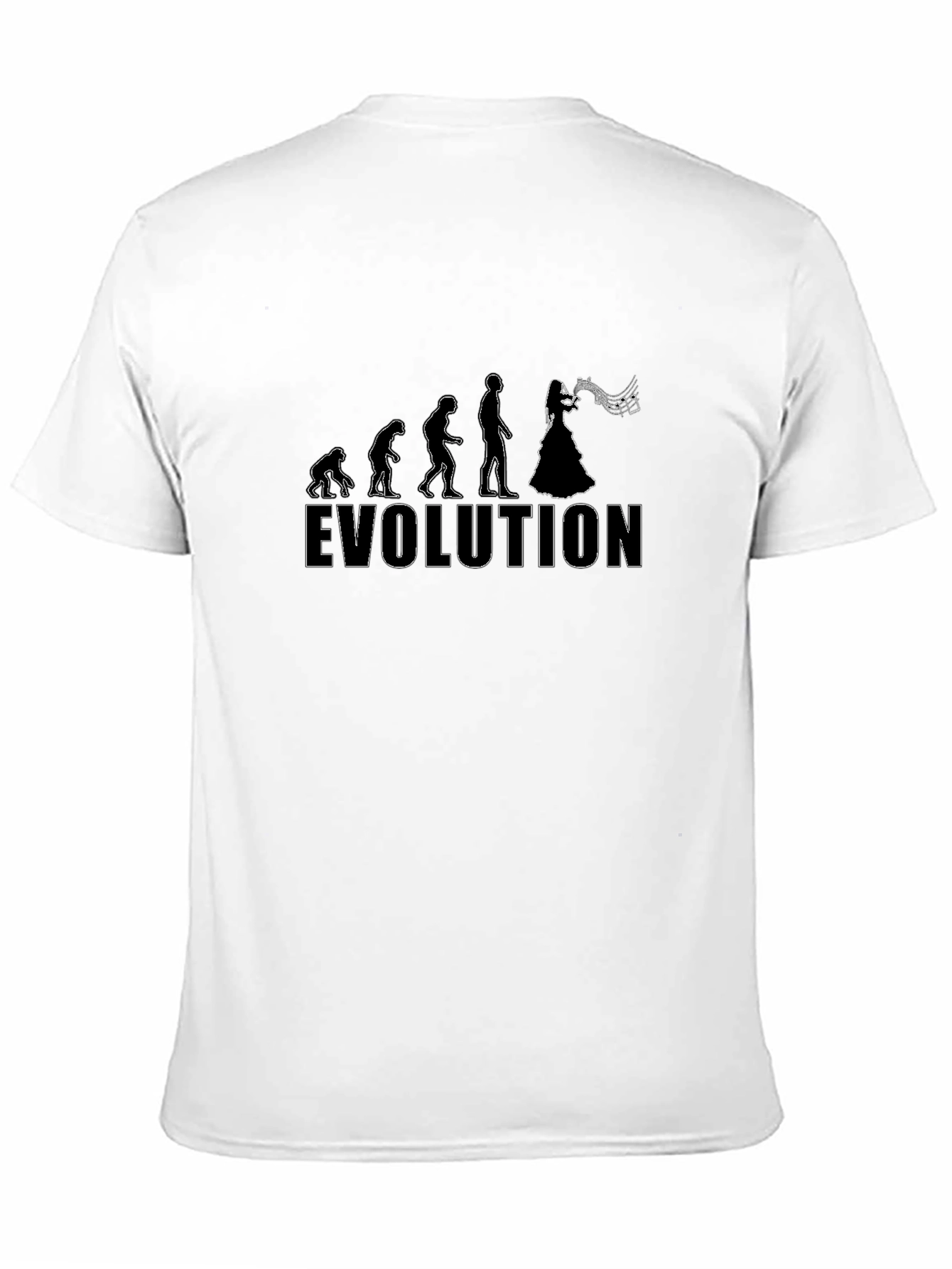 Evolution of Singer Black T-Shirt
